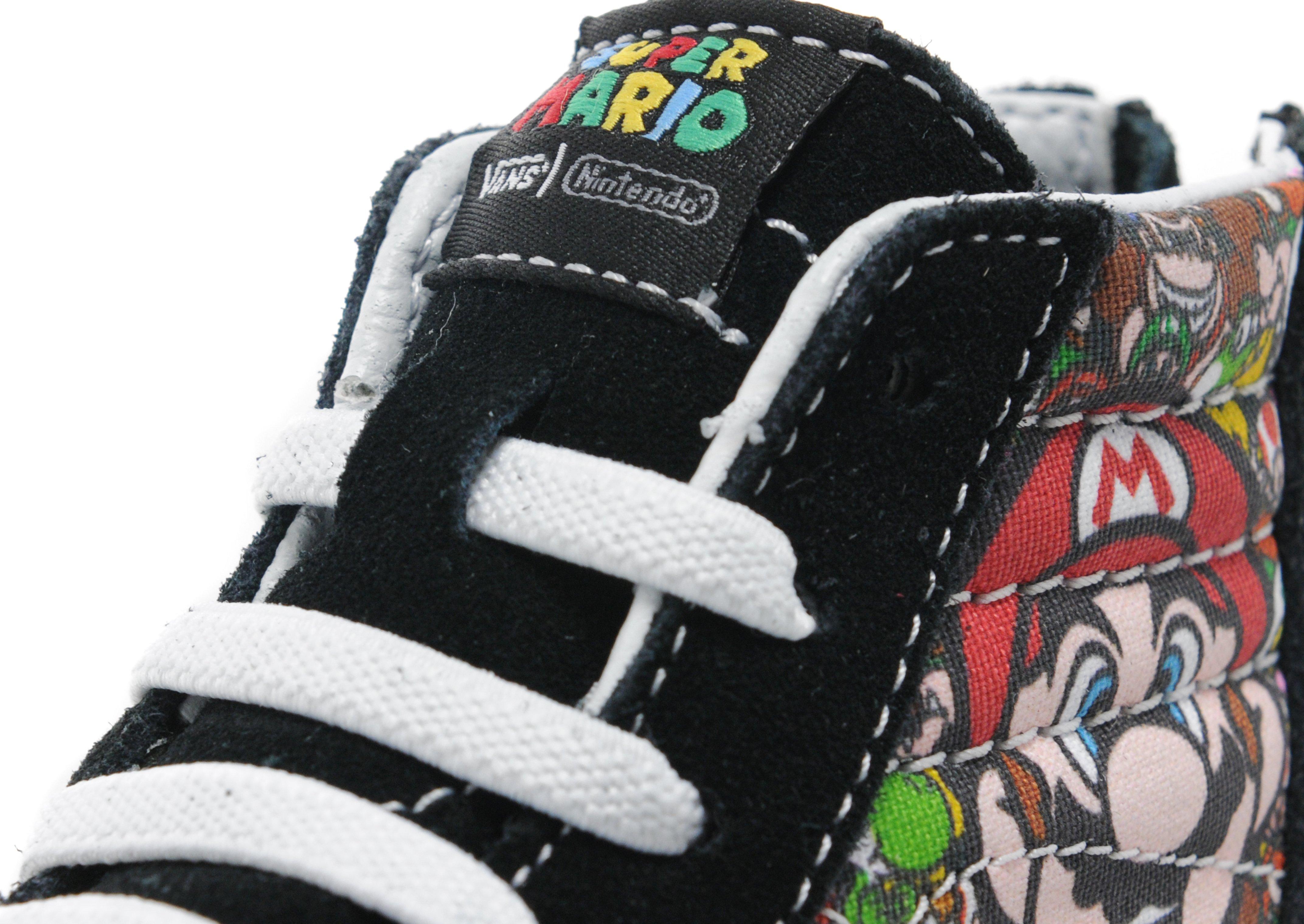 Vans x Nintendo Mario Sk8 Hi Infant
