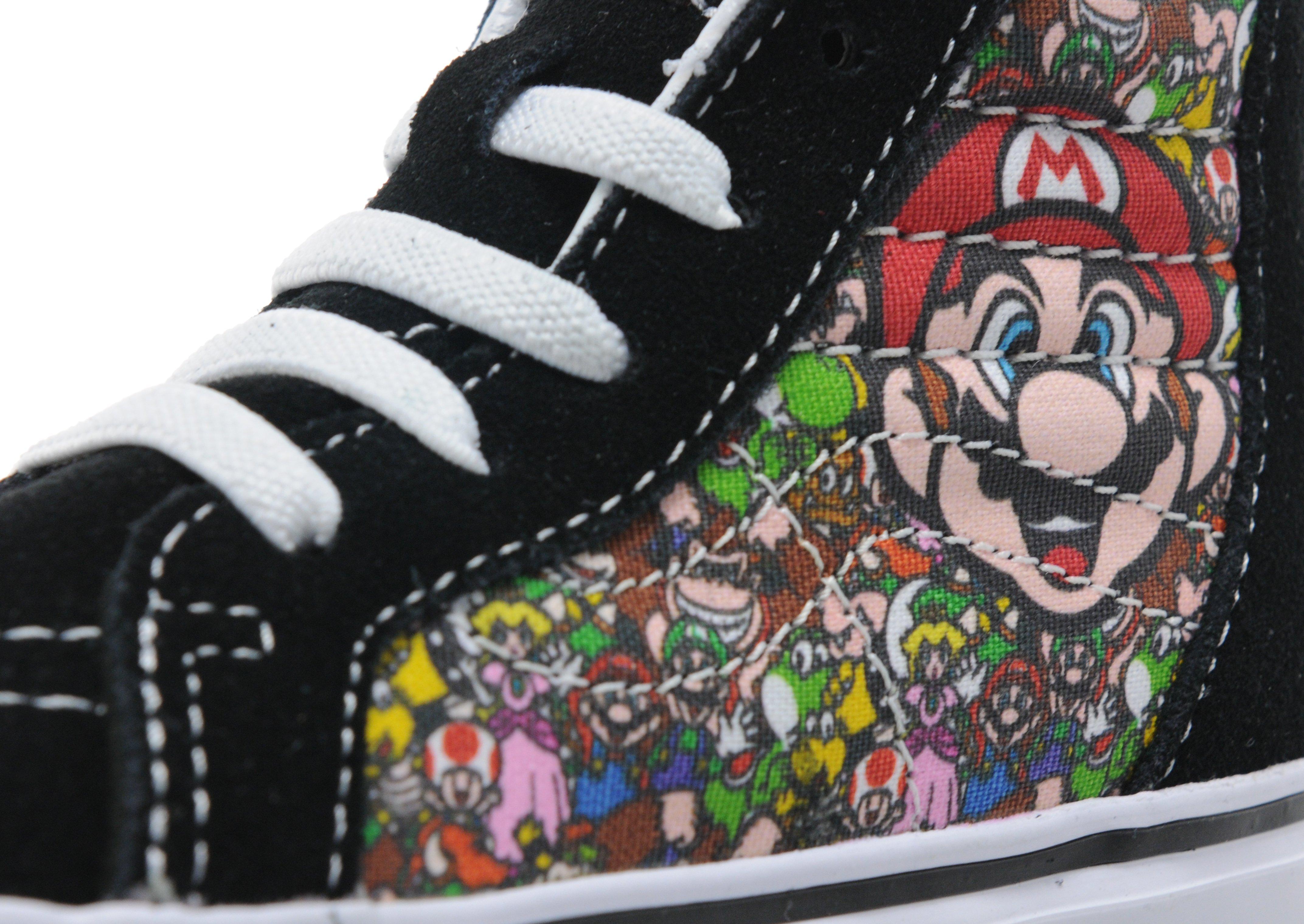 Vans x Nintendo Mario Sk8 Hi Infant