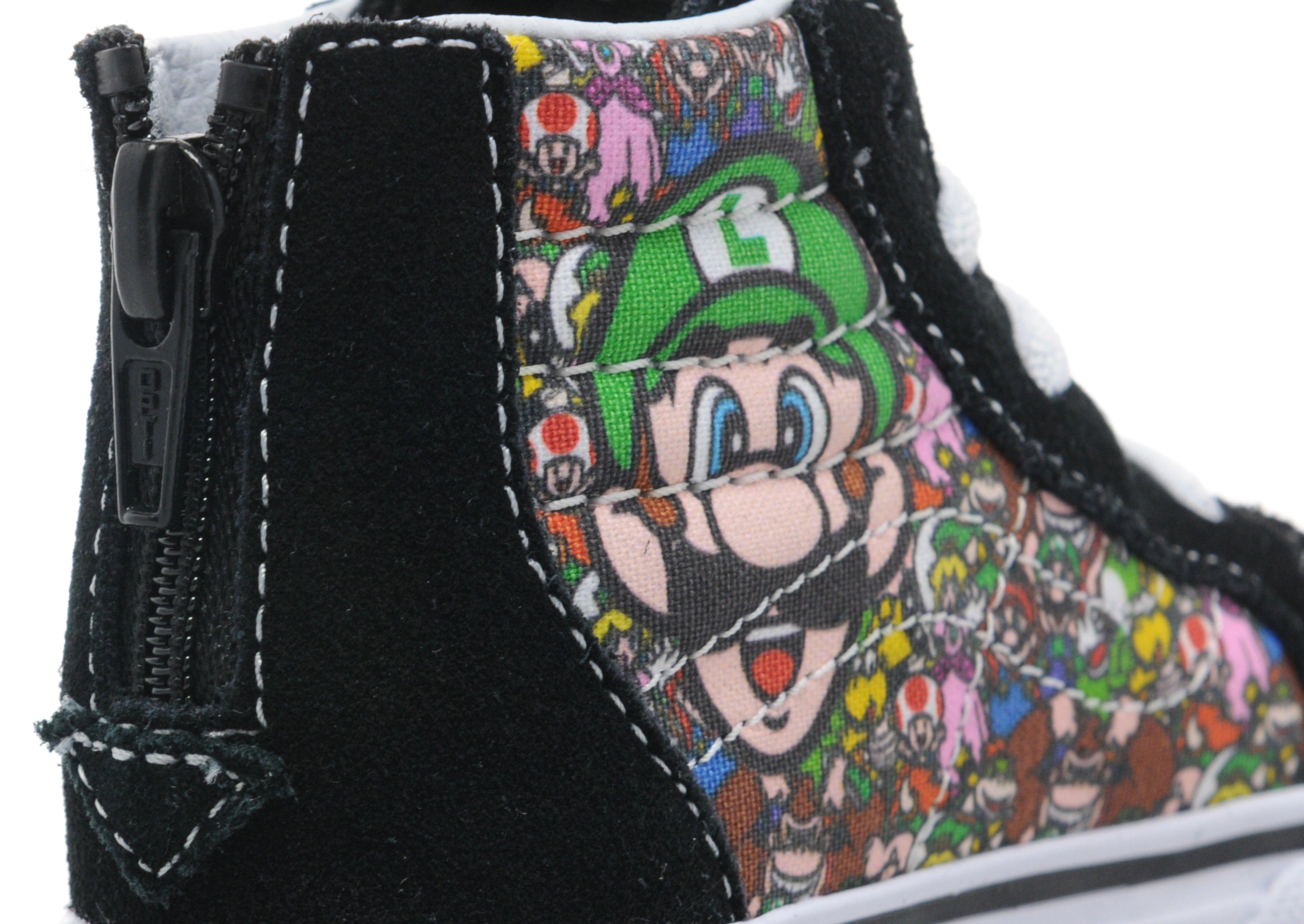 Vans x Nintendo Mario Sk8 Hi Infant