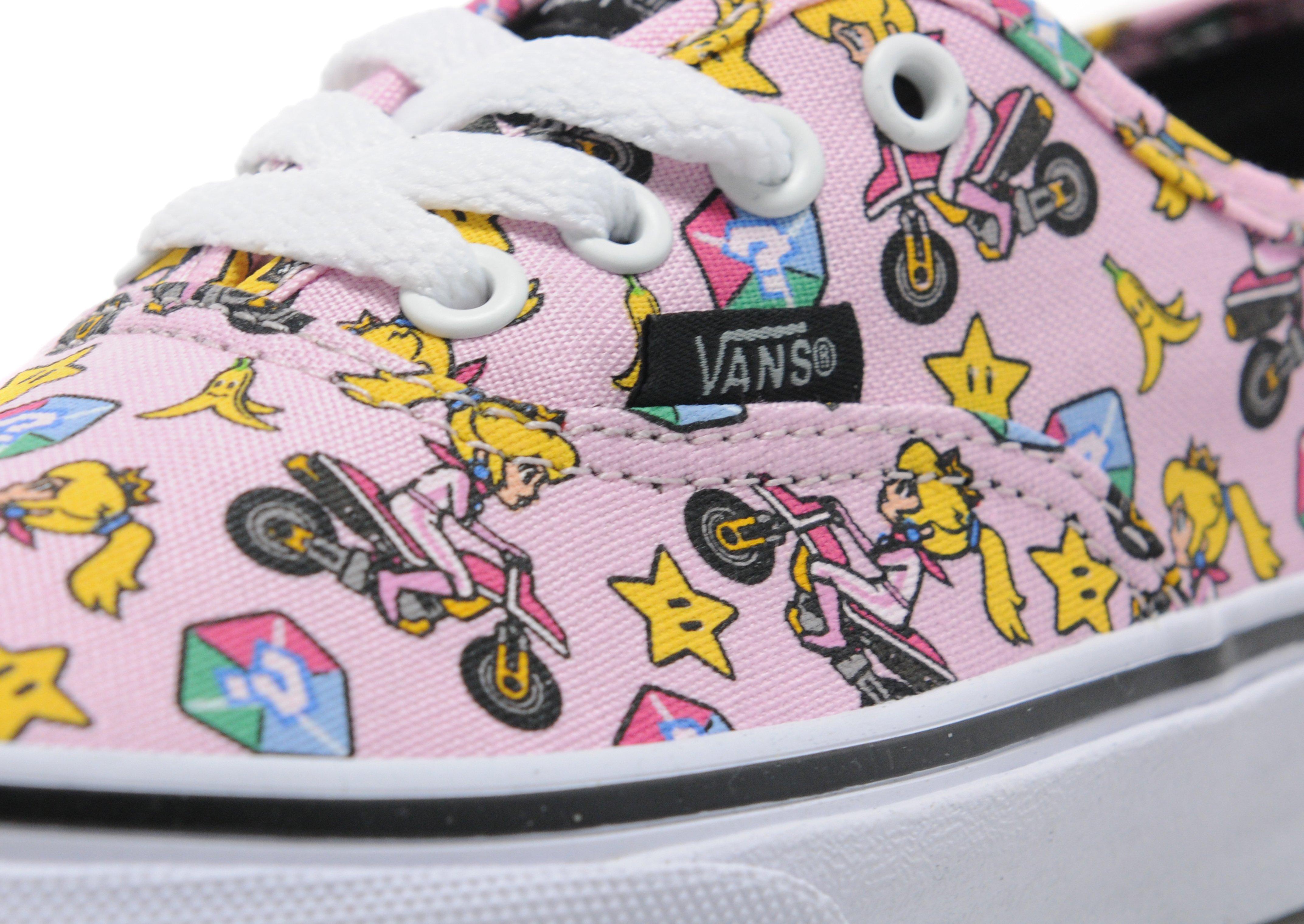 Vans x Nintendo Princess Peach Authentic Children