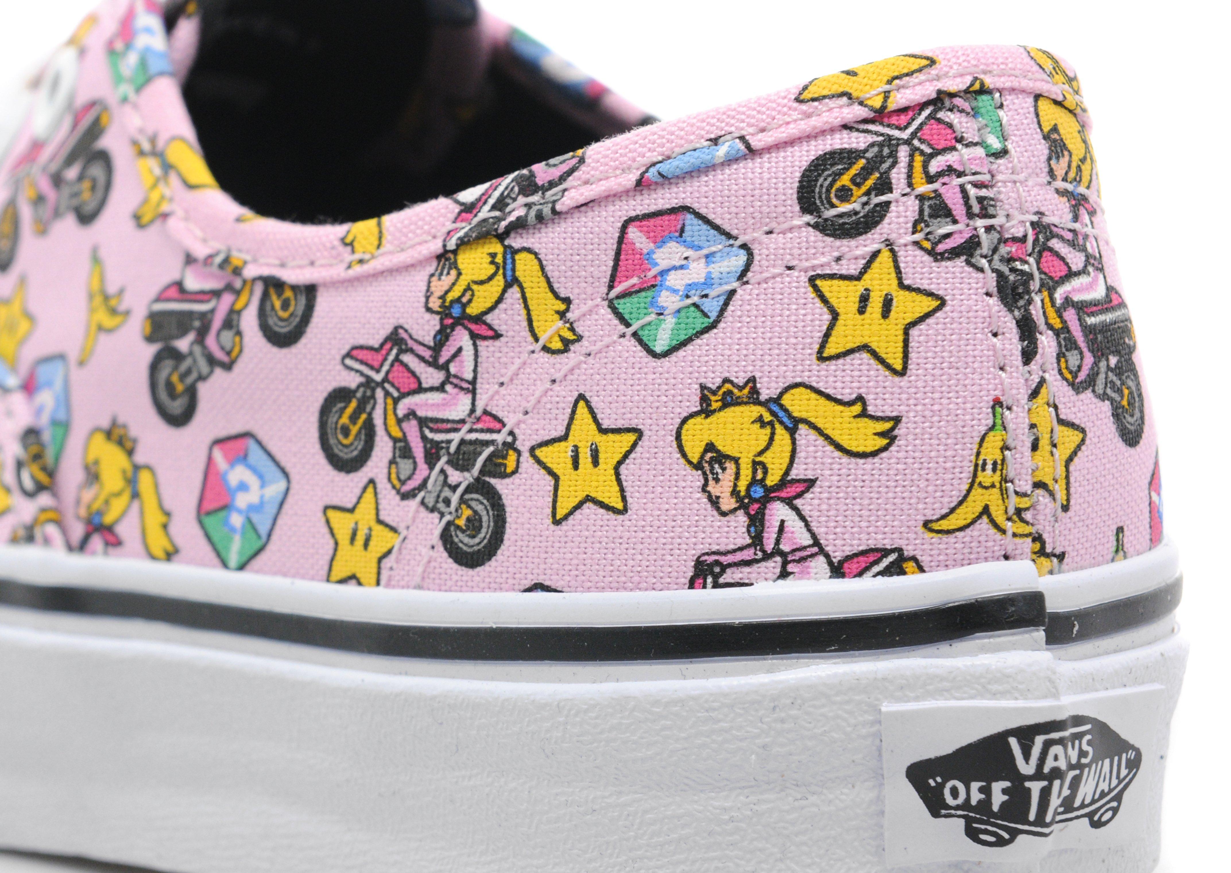 Vans x Nintendo Princess Peach Authentic Children