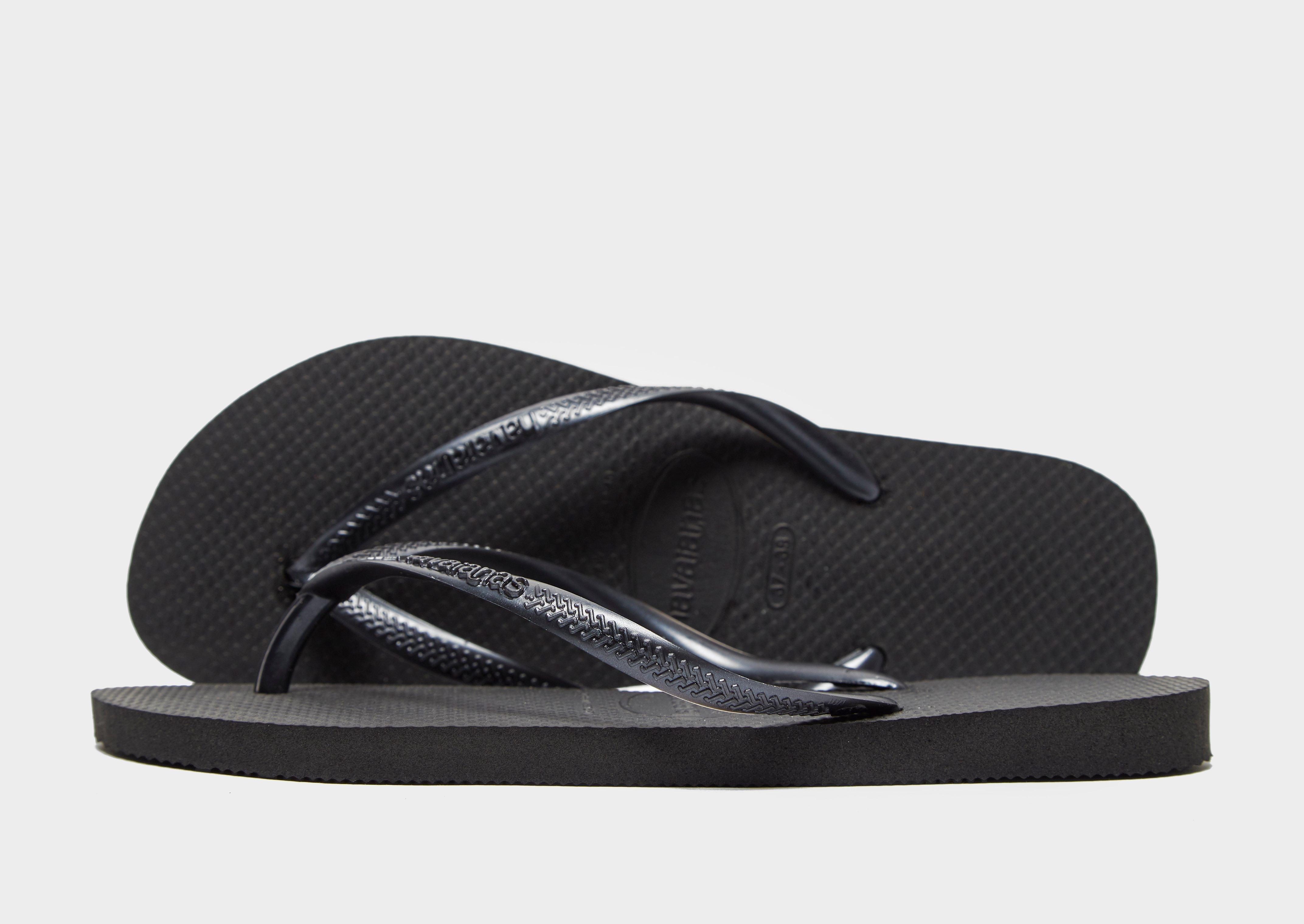 Compra Havaianas chanclas Slim para mujer en Negro