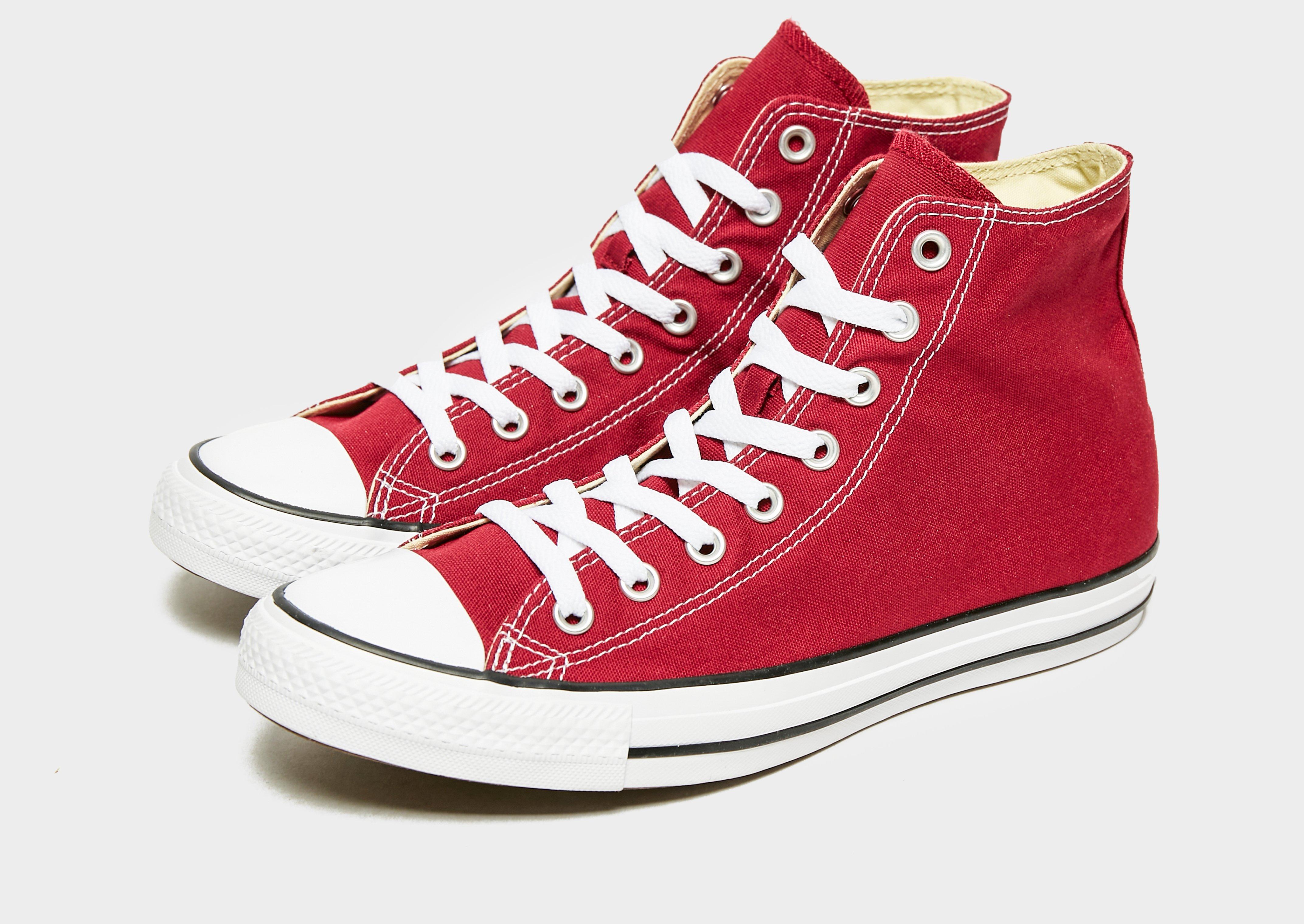 Mens red 2025 converse sale