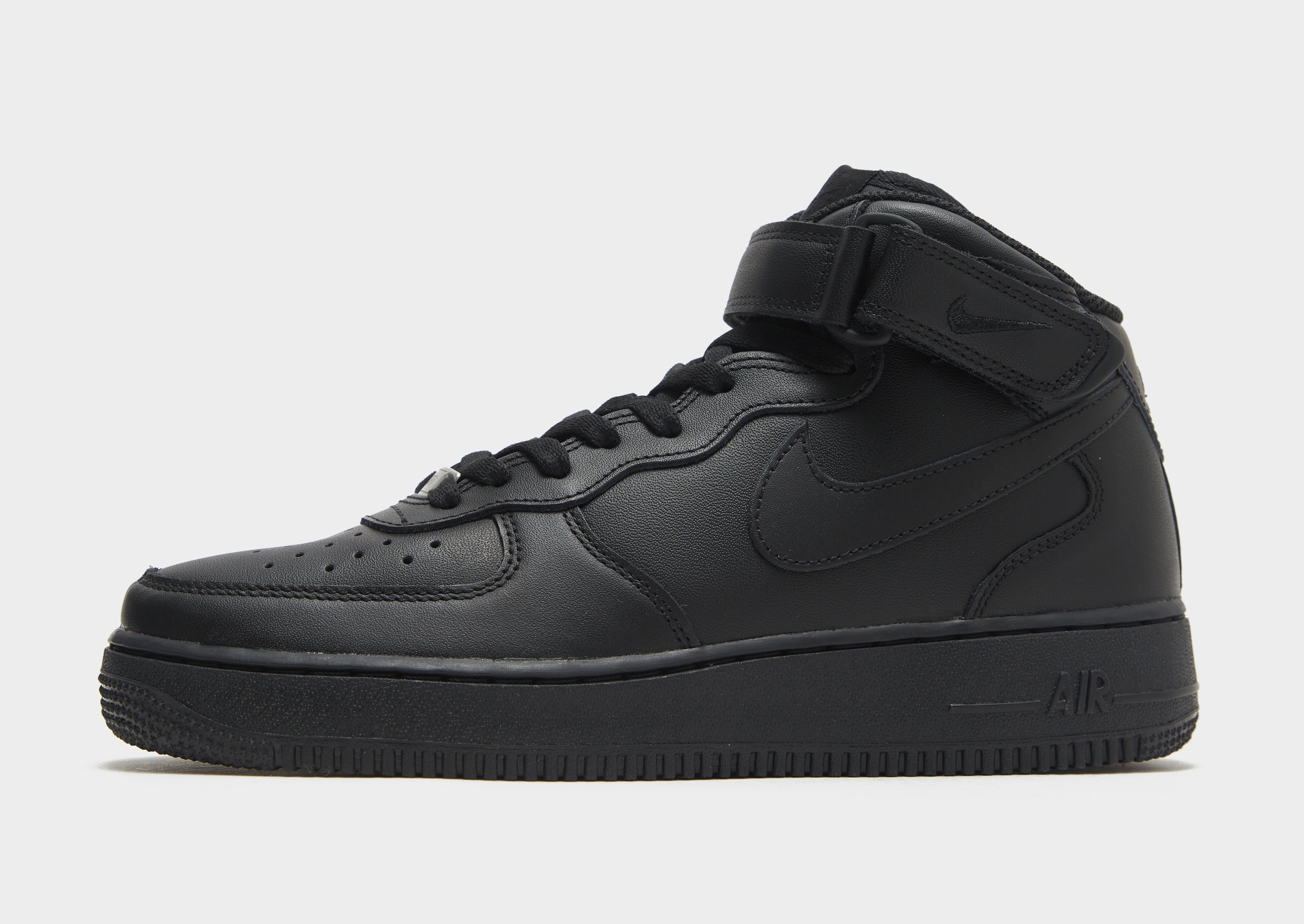 Nike Air Force 1 Mid em Preto | JD Sports