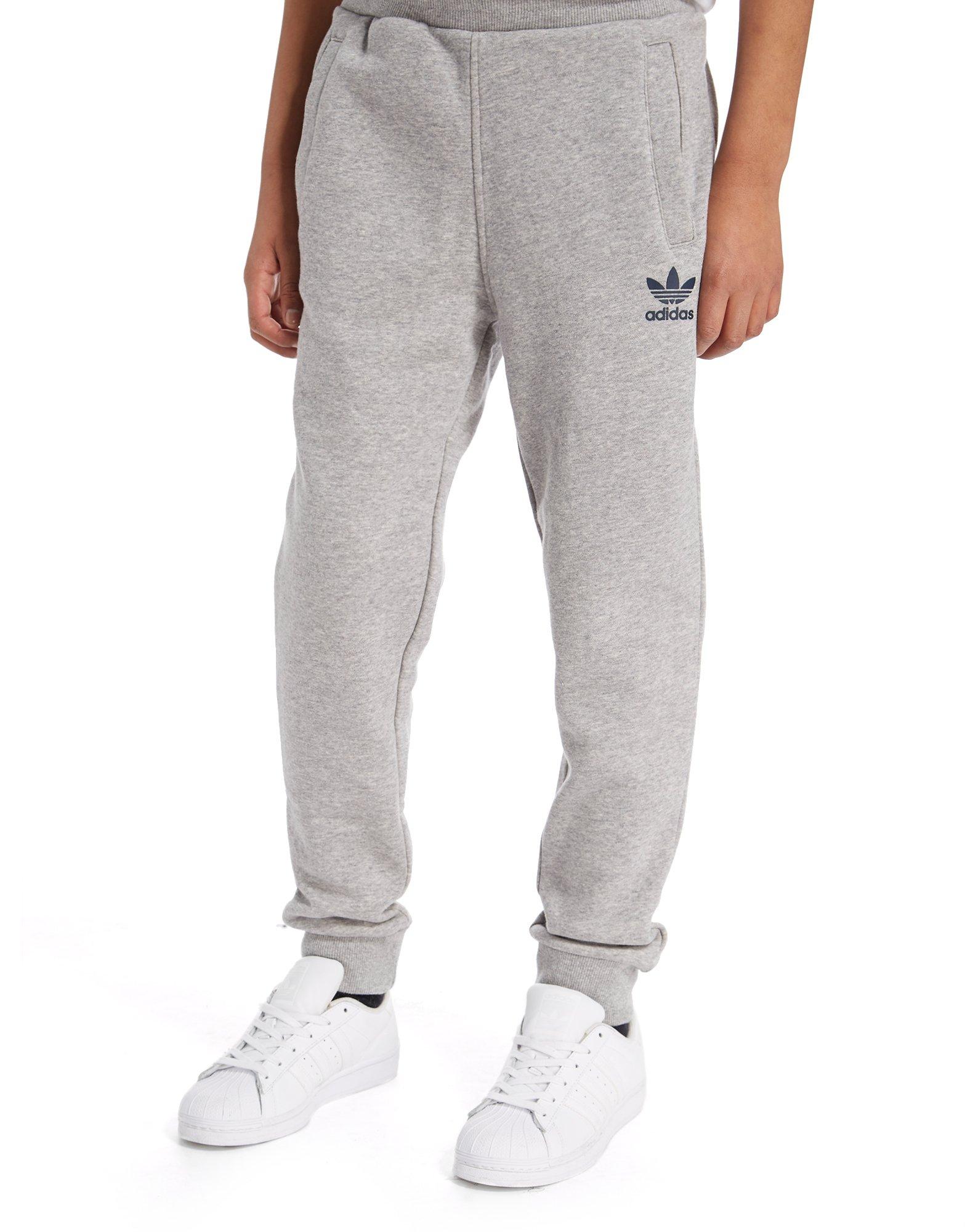 adidas originals slim jogging bottoms junior