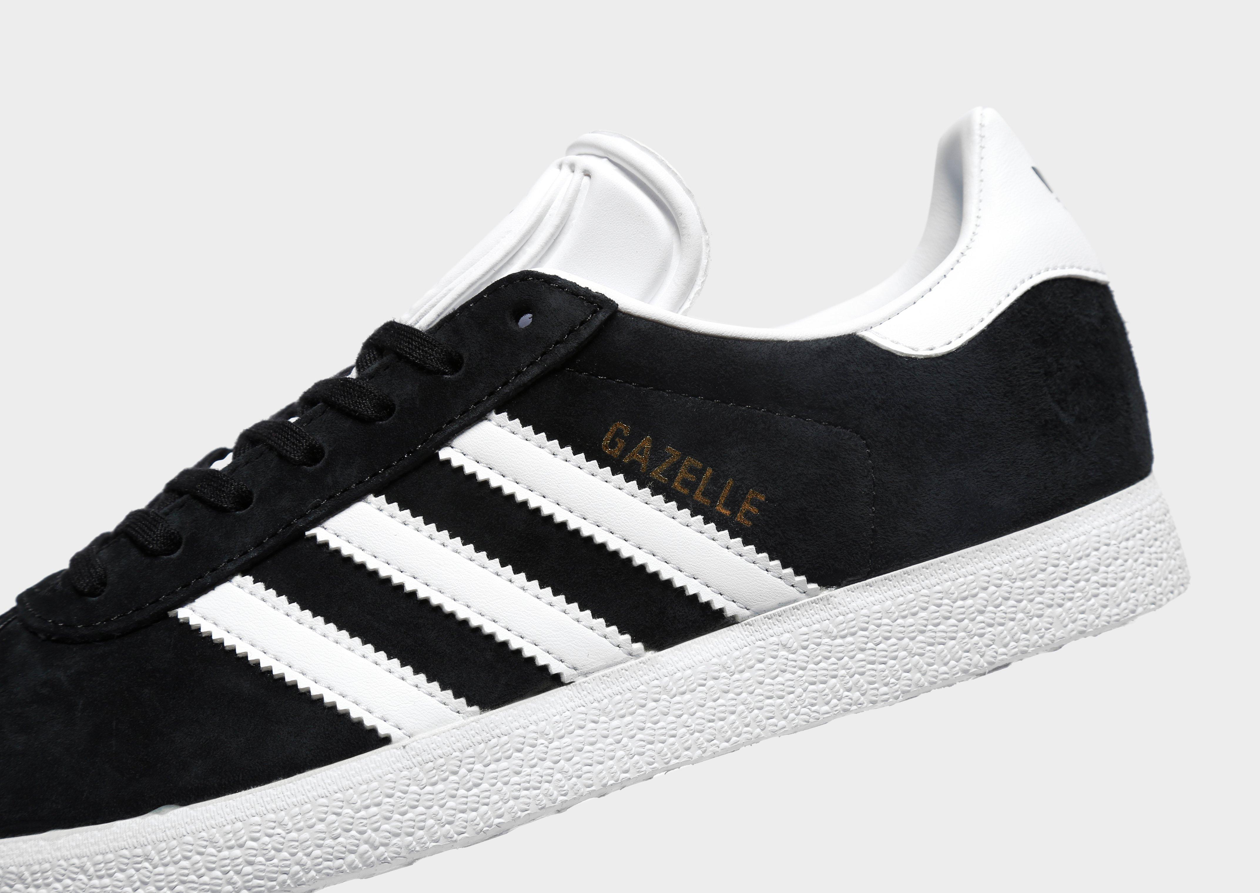 Adidas gazelle negras mujer online