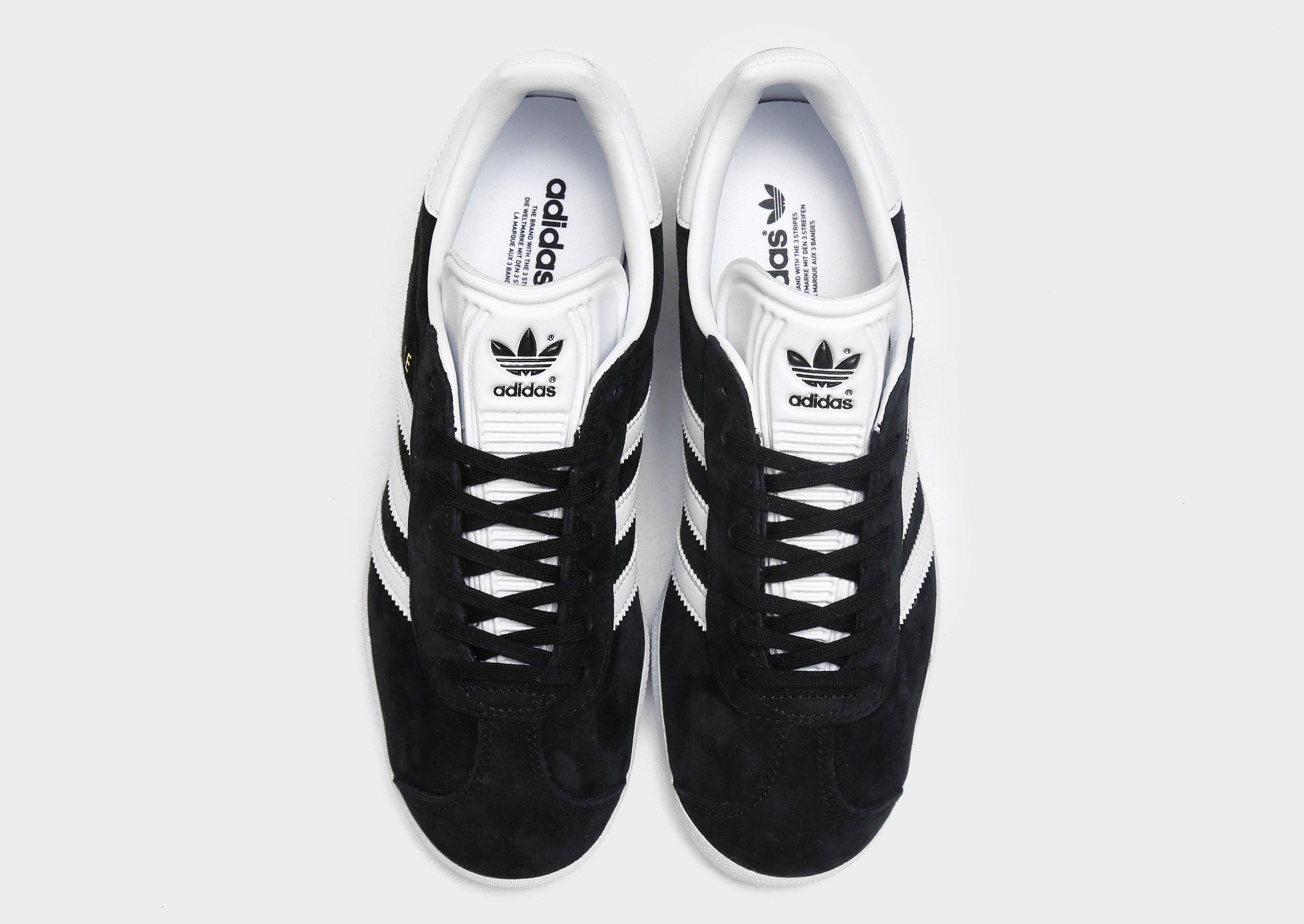 Adidas gazelle womens discount black