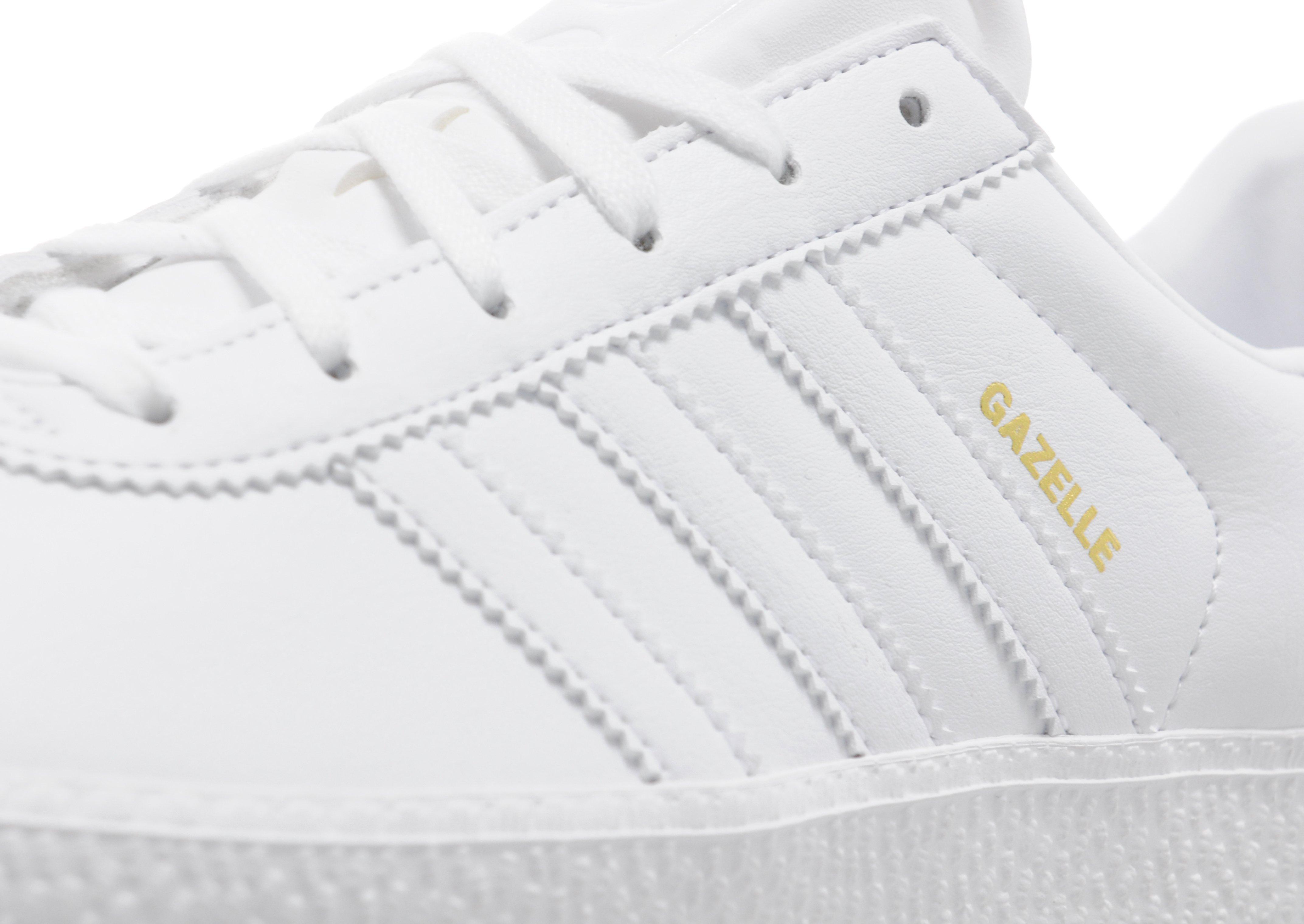 Vit adidas Originals Gazelle II Junior - JD Sports Sverige