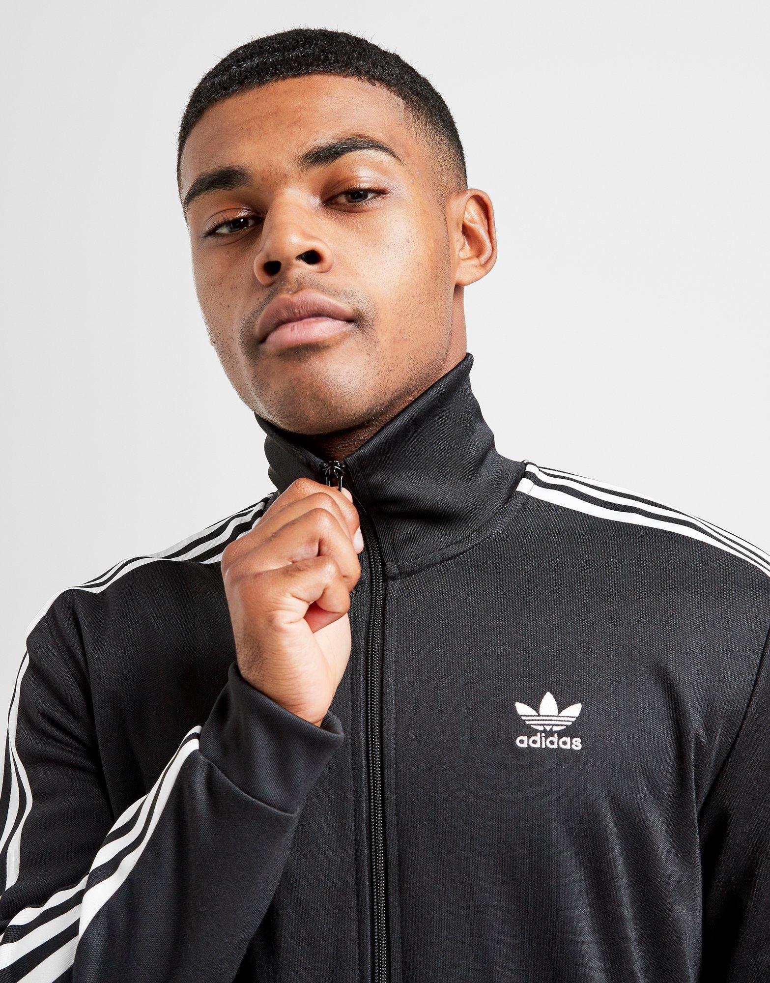 adidas full zip track top