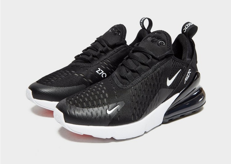 nike air max 270 junior blue and black
