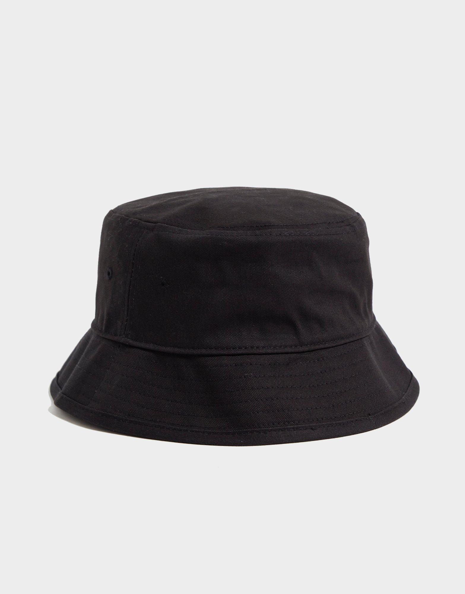 Black adidas Originals Trefoil Bucket Hat - JD Sports Global