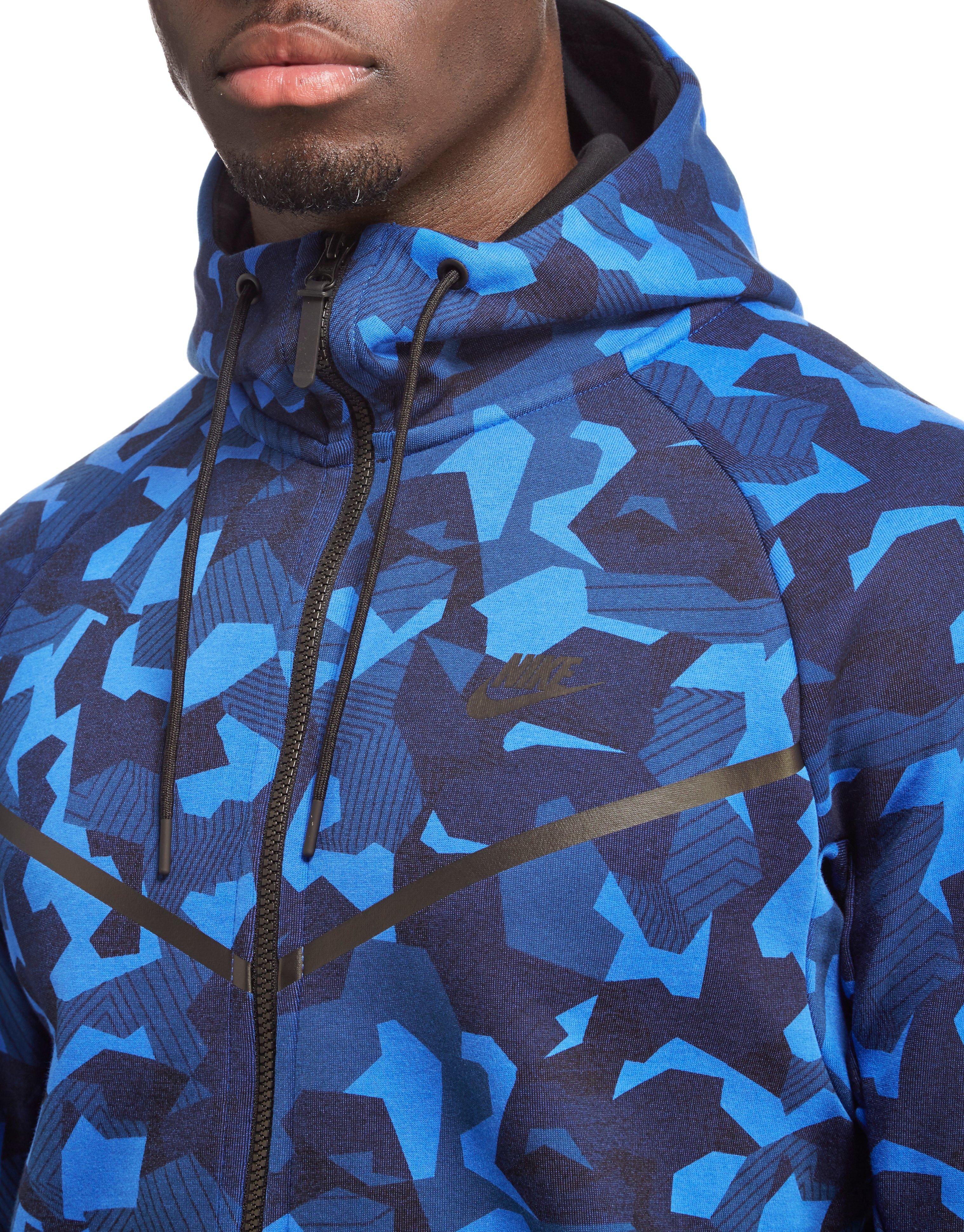 Nike Tech Camo Fleece Windrunner Hoody