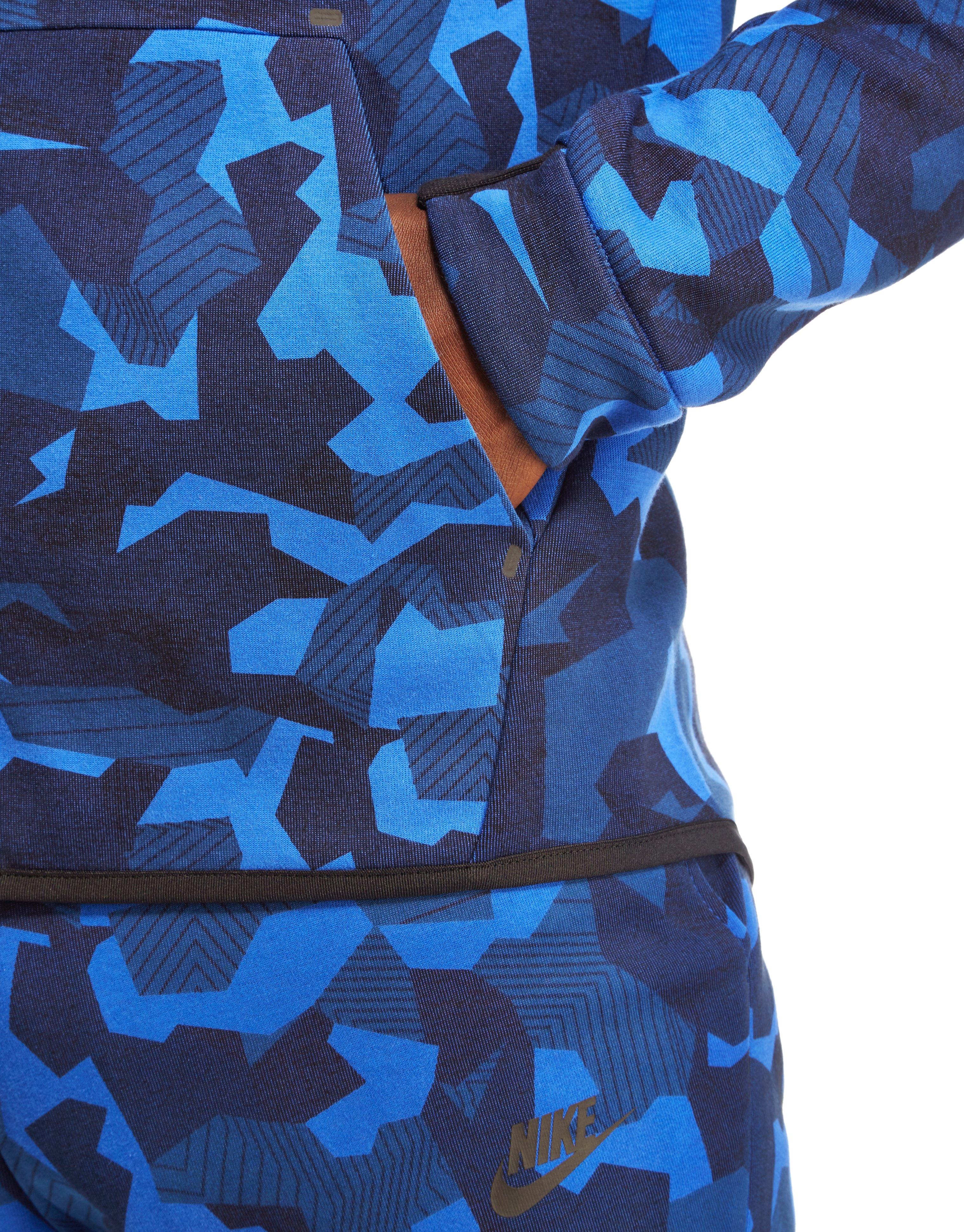 Nike Tech Camo Fleece Windrunner Hoody