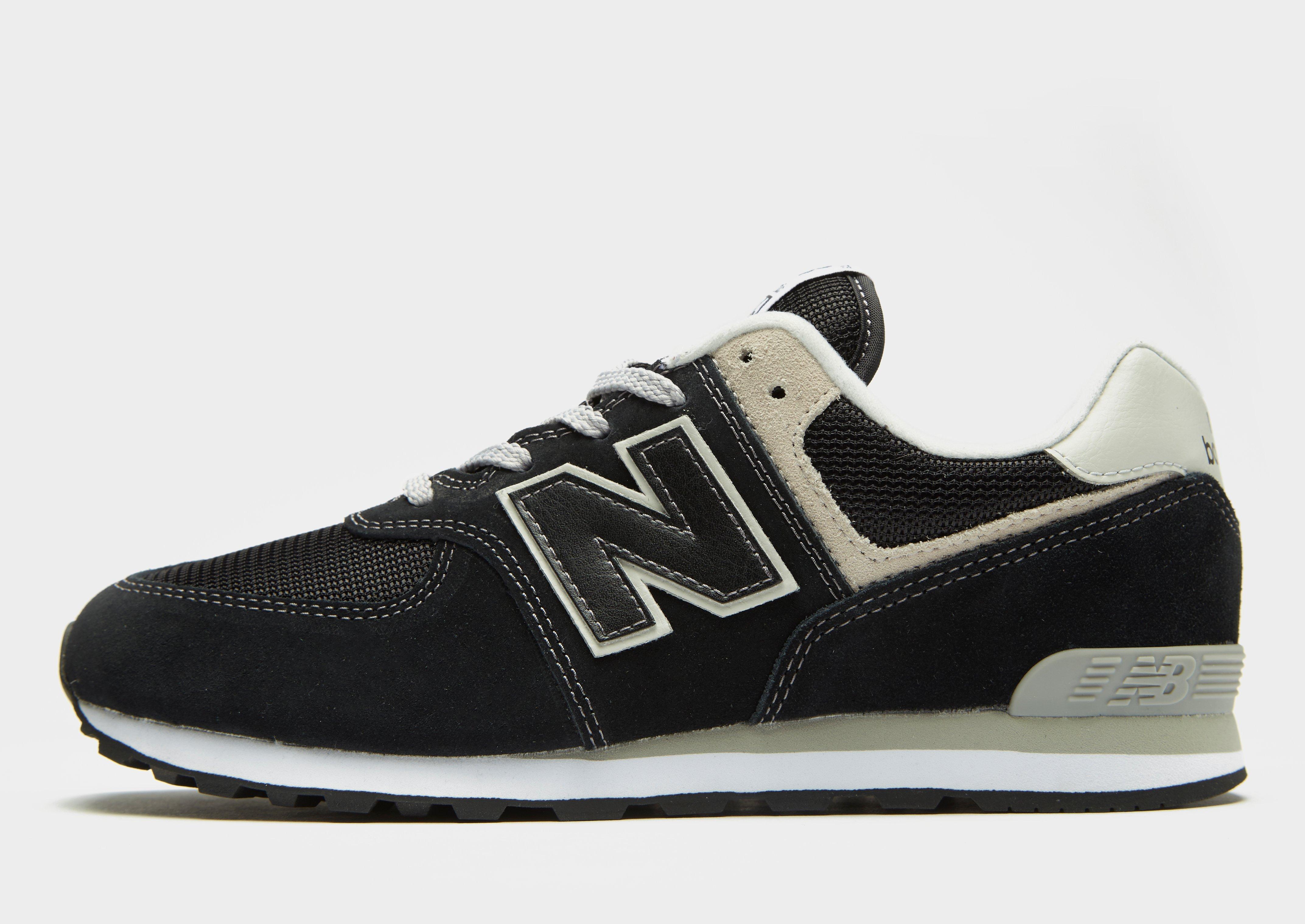 Black New Balance 574 Junior | JD Sports