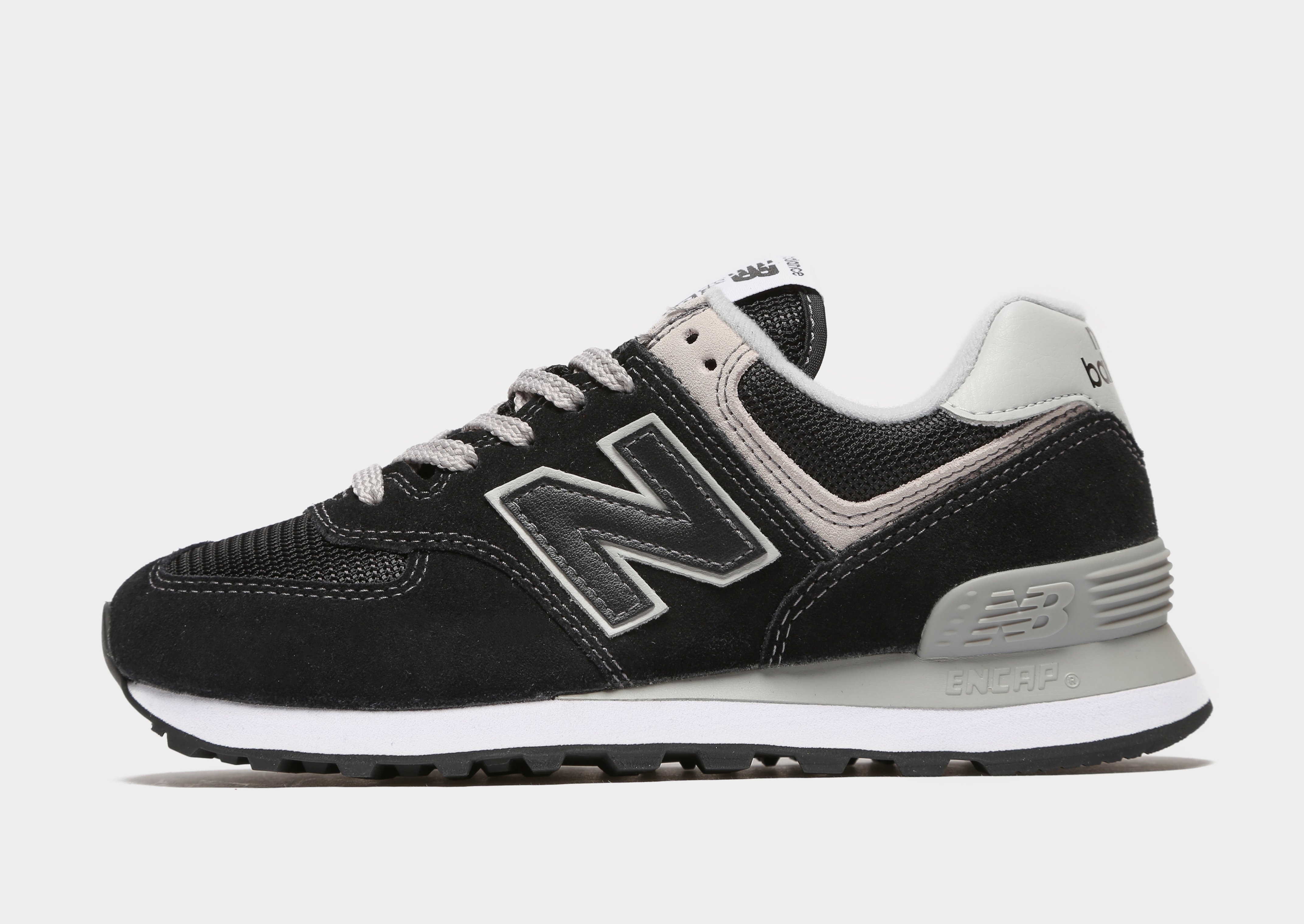 Buy Black New Balance 574 Women's