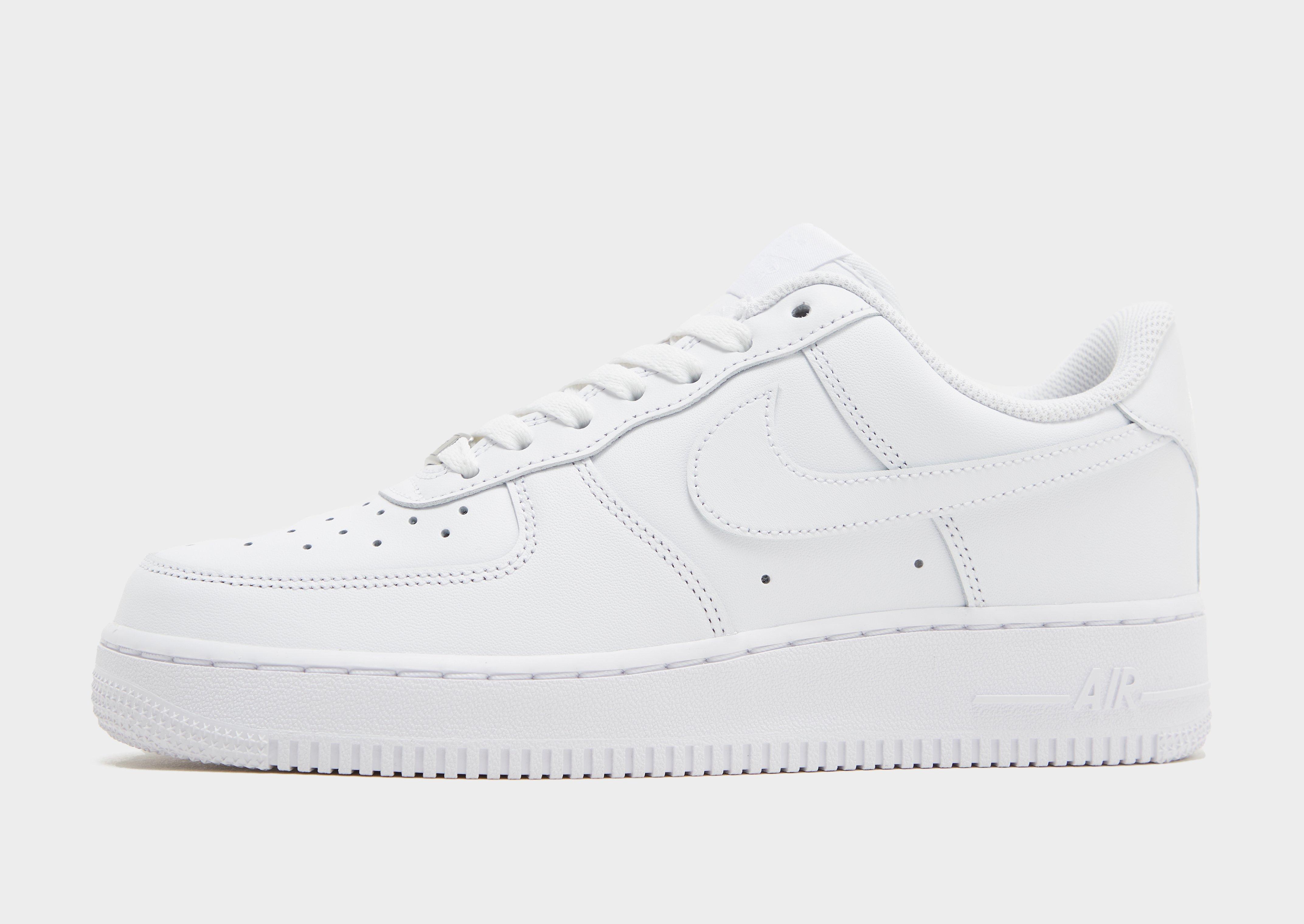 White Nike Air Force 1 | JD Sports