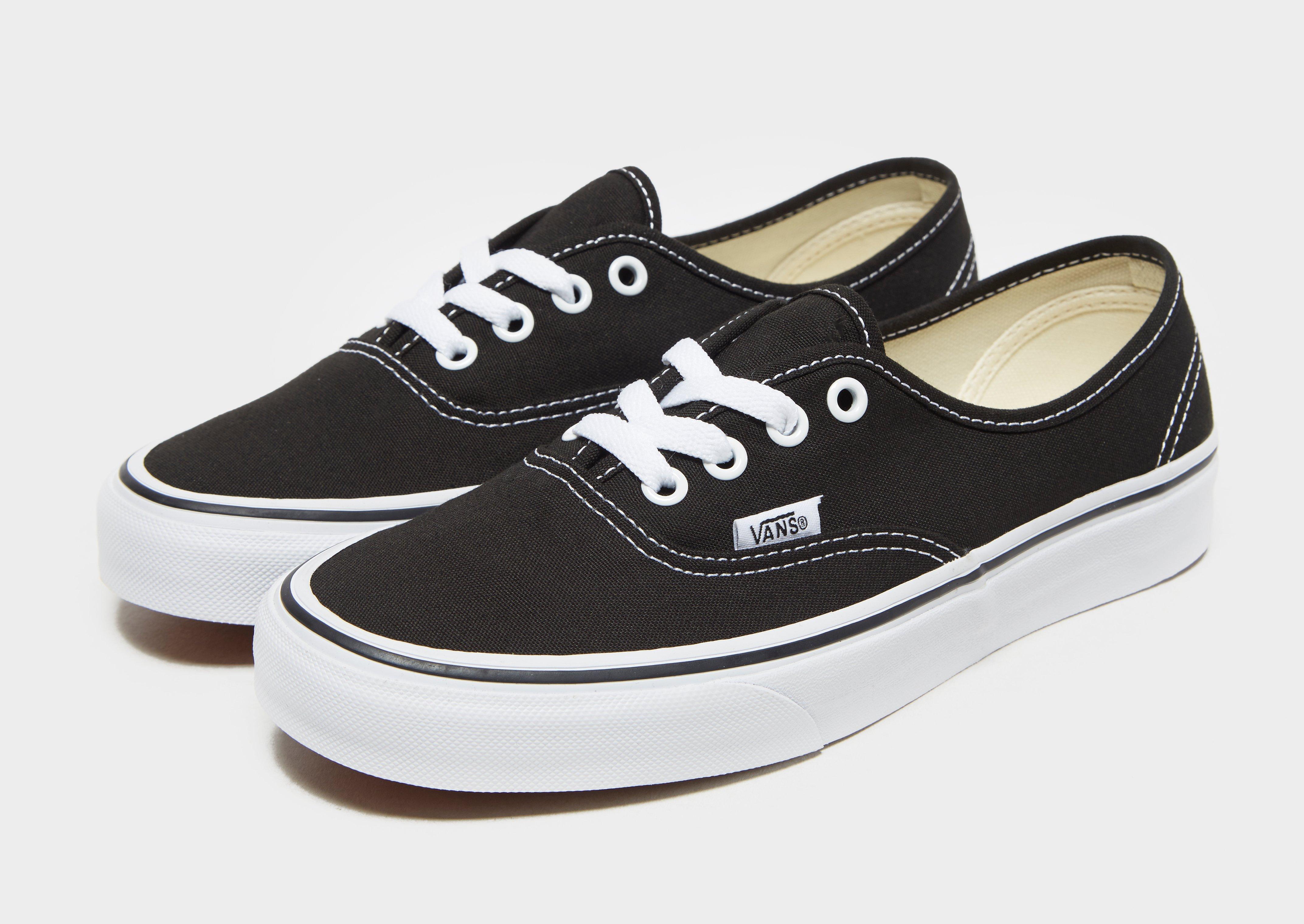 black vans womens jd