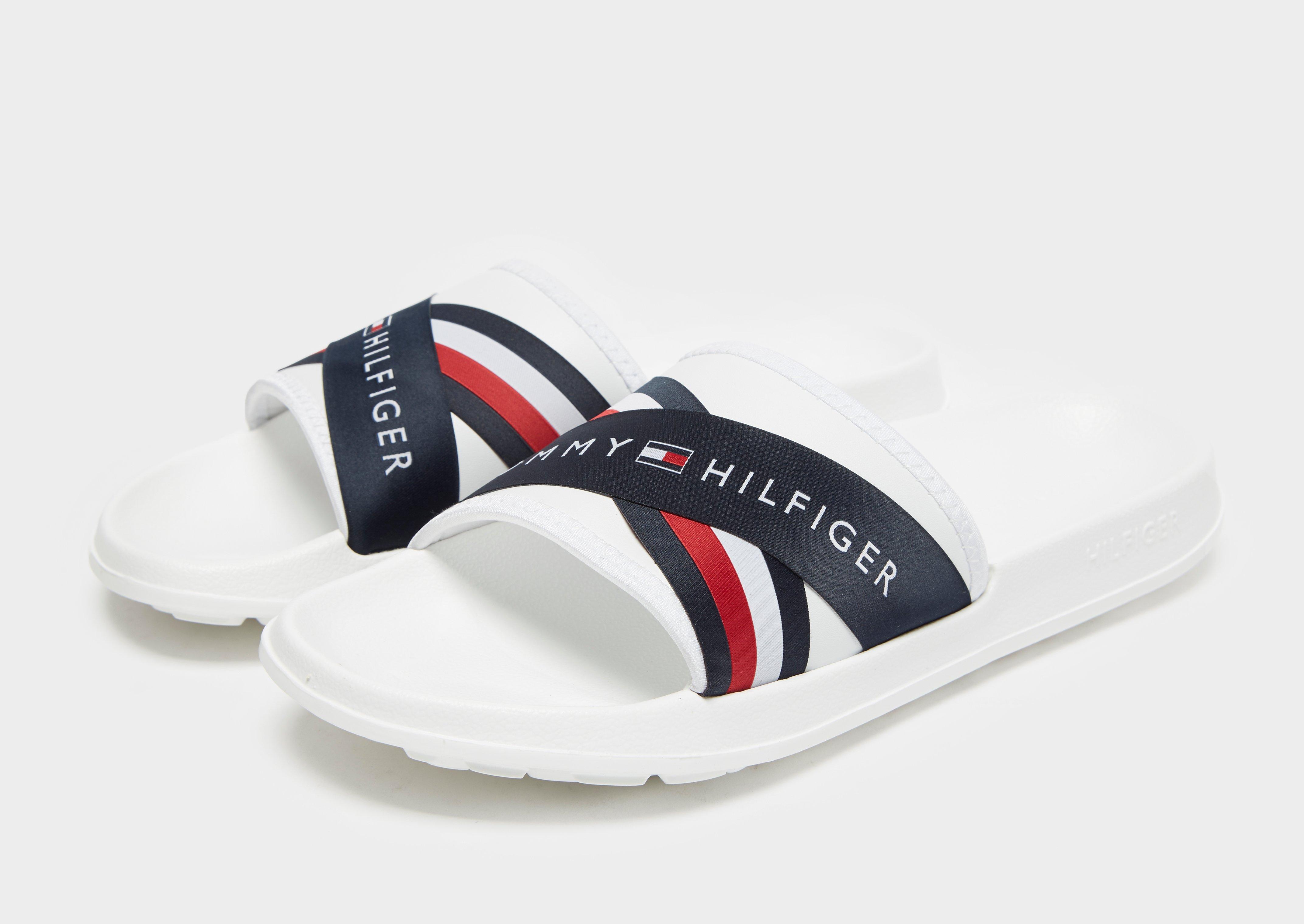 tommy hilfiger splash slides