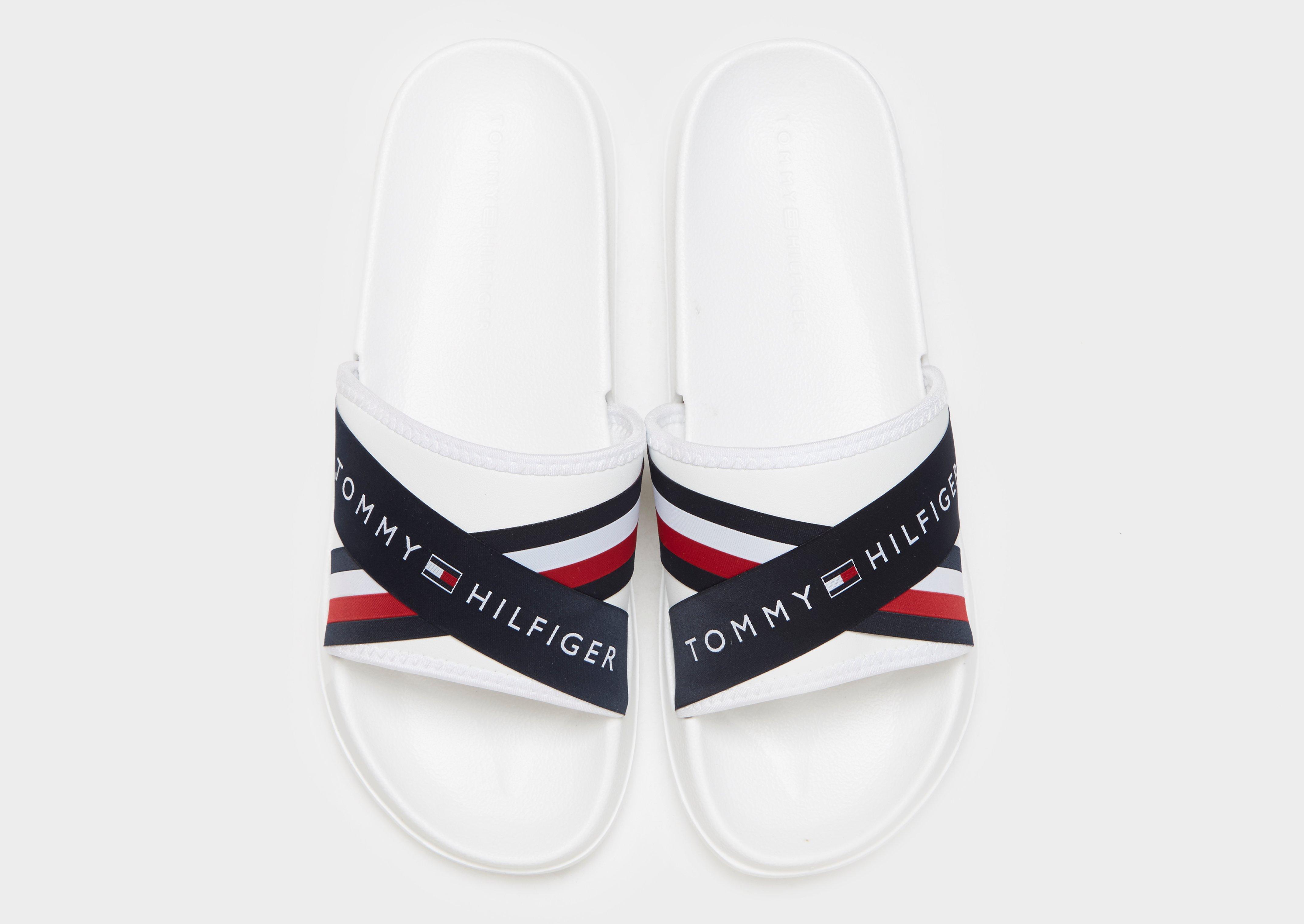 tommy hilfiger splash slides