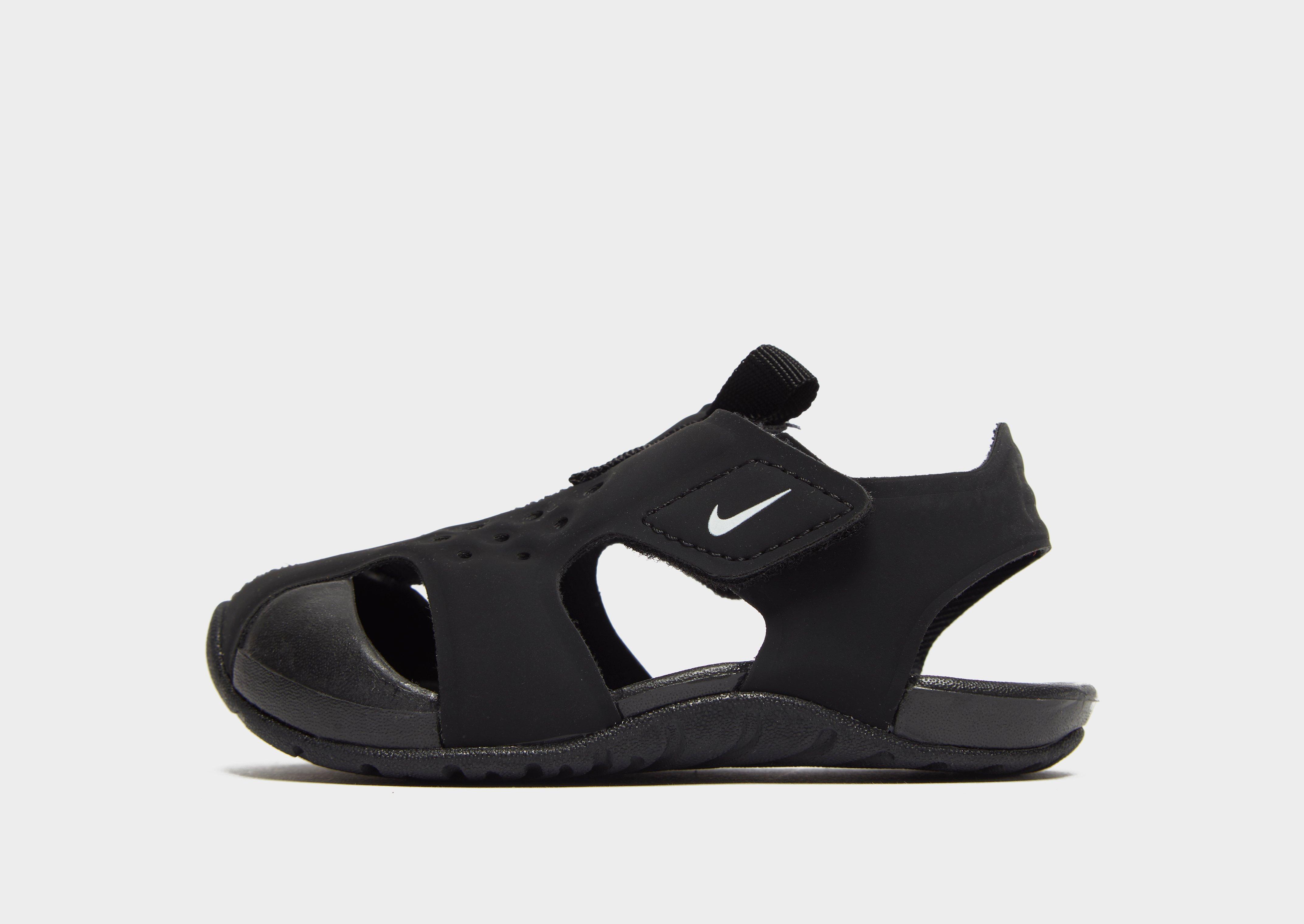 black nike infant sandals