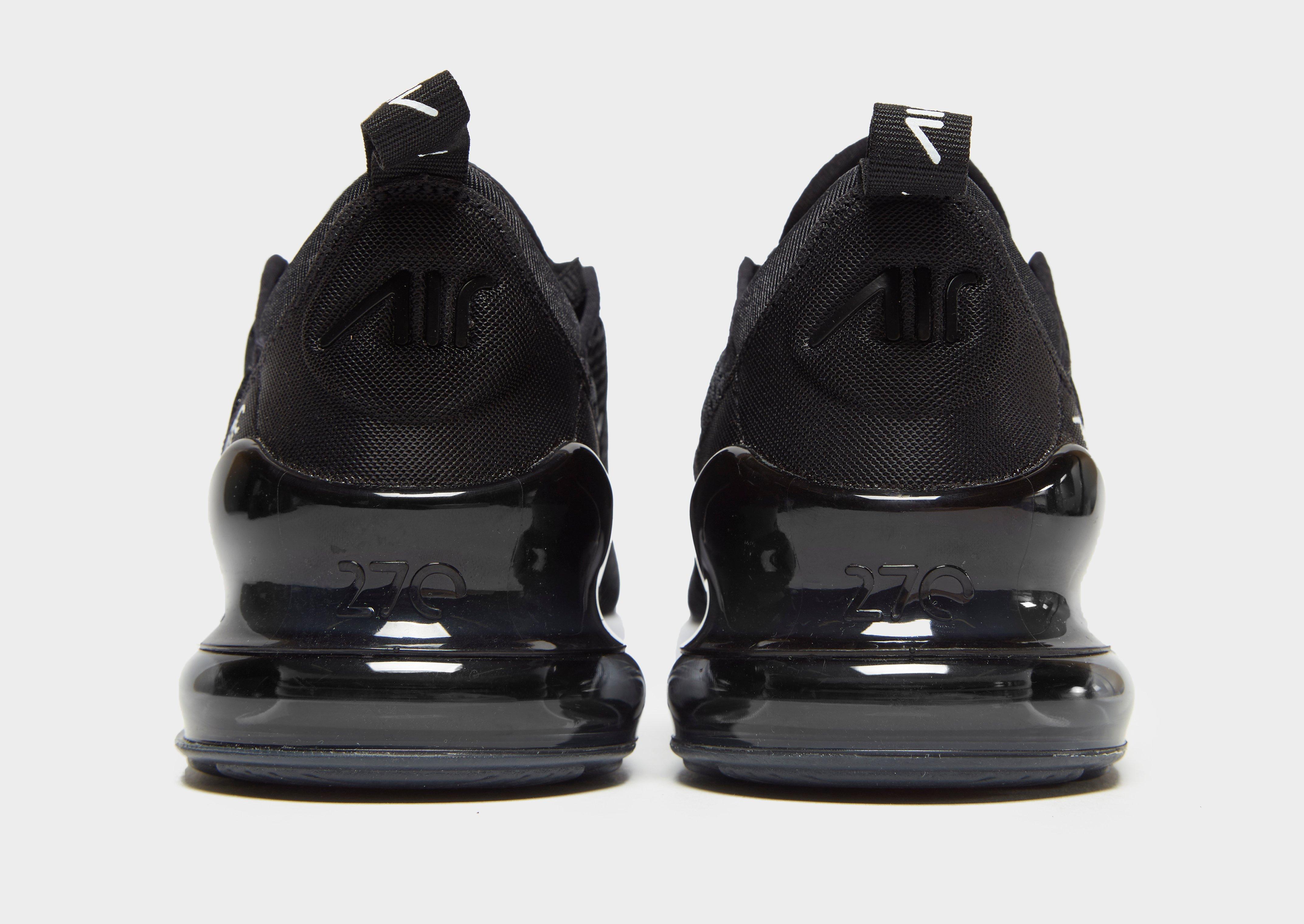 nike air 270 kids black