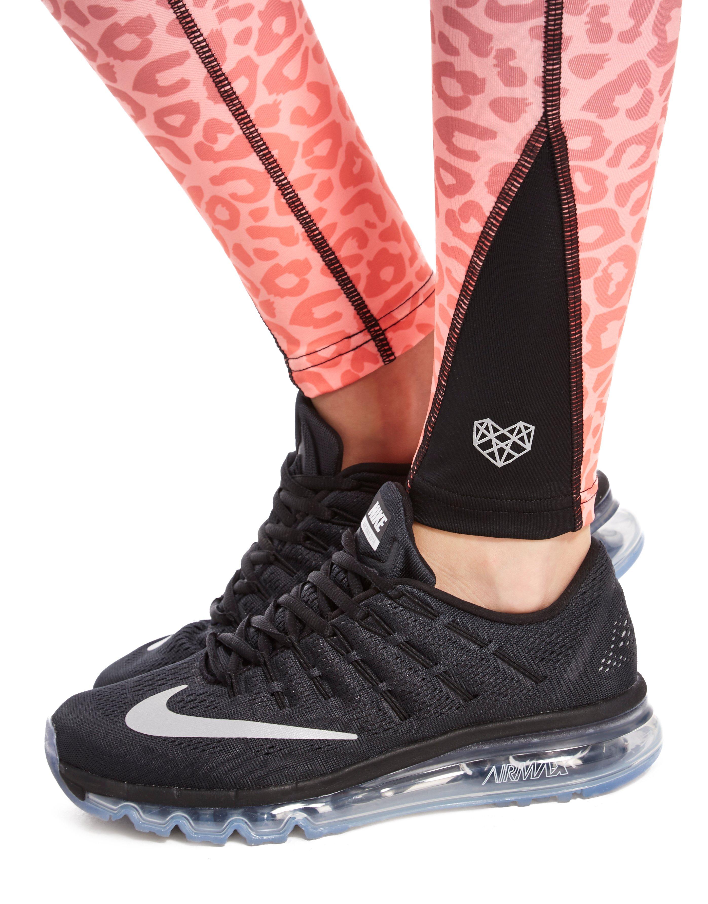 Pink Soda Sport Leopard Tights