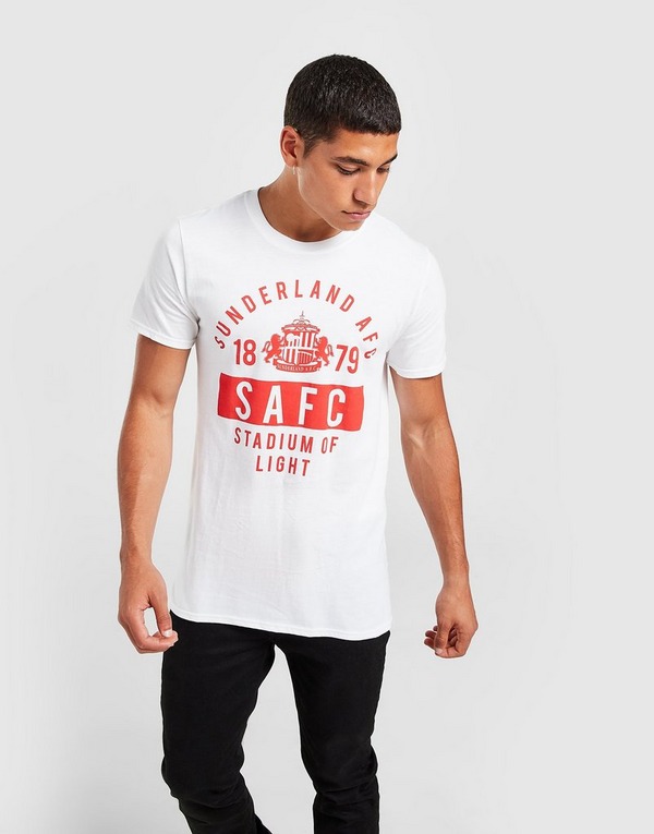Official Team Sunderland AFC Stand T-Shirt Heren