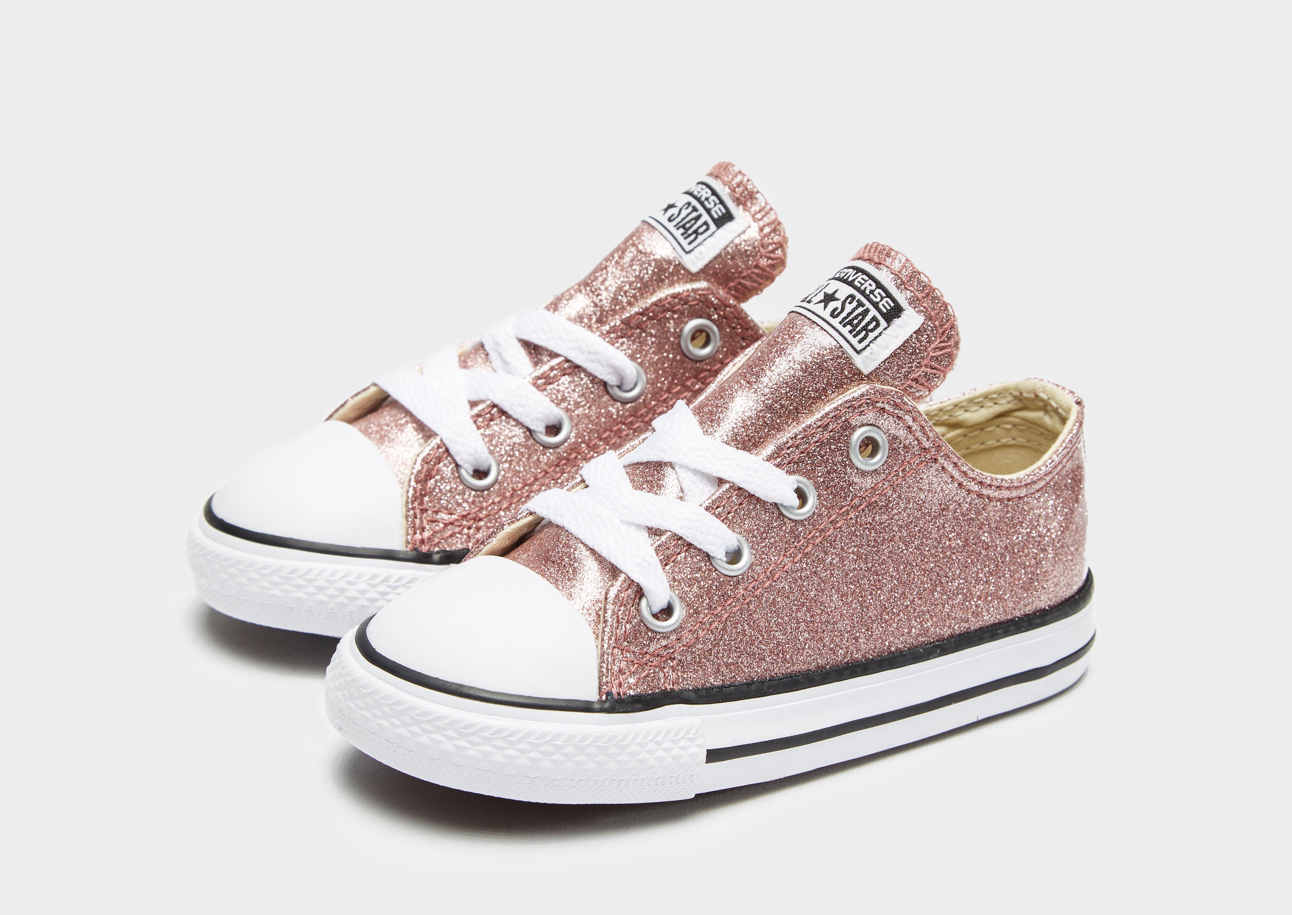 converse all star sparkle ox infant