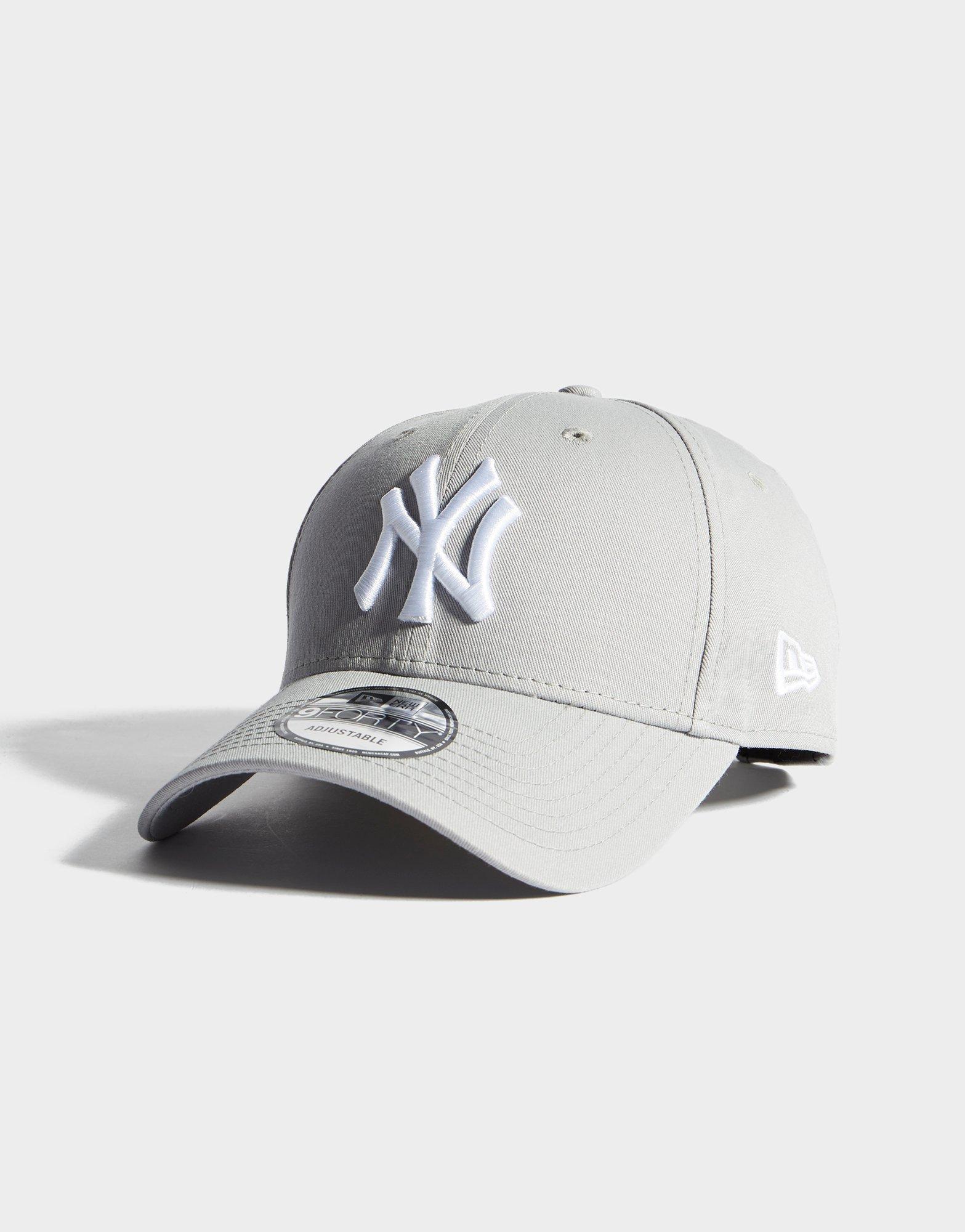 Grey New Era MLB New York Yankees 9FORTY Cap - JD Sports Global