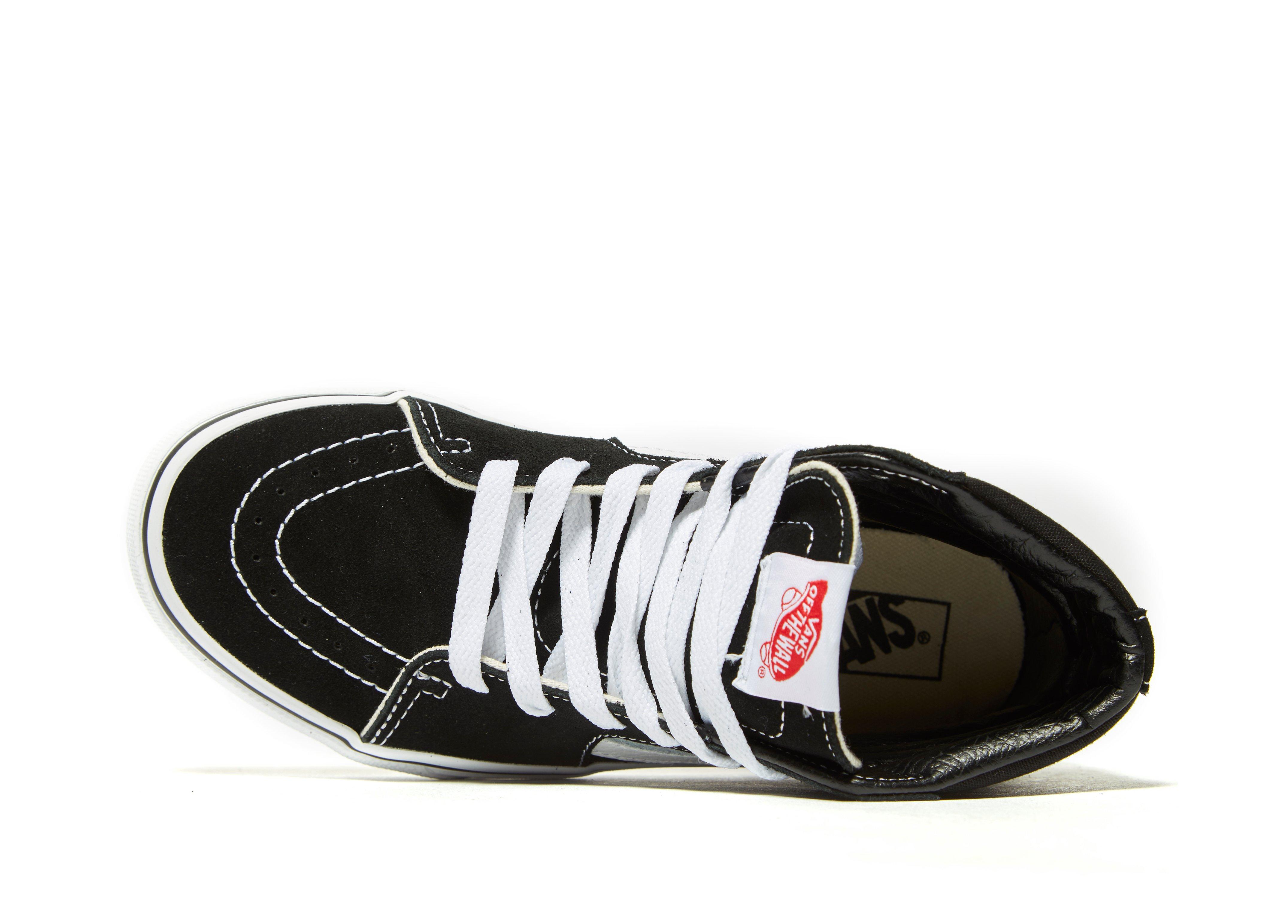 vans sk8 hi bambino nero