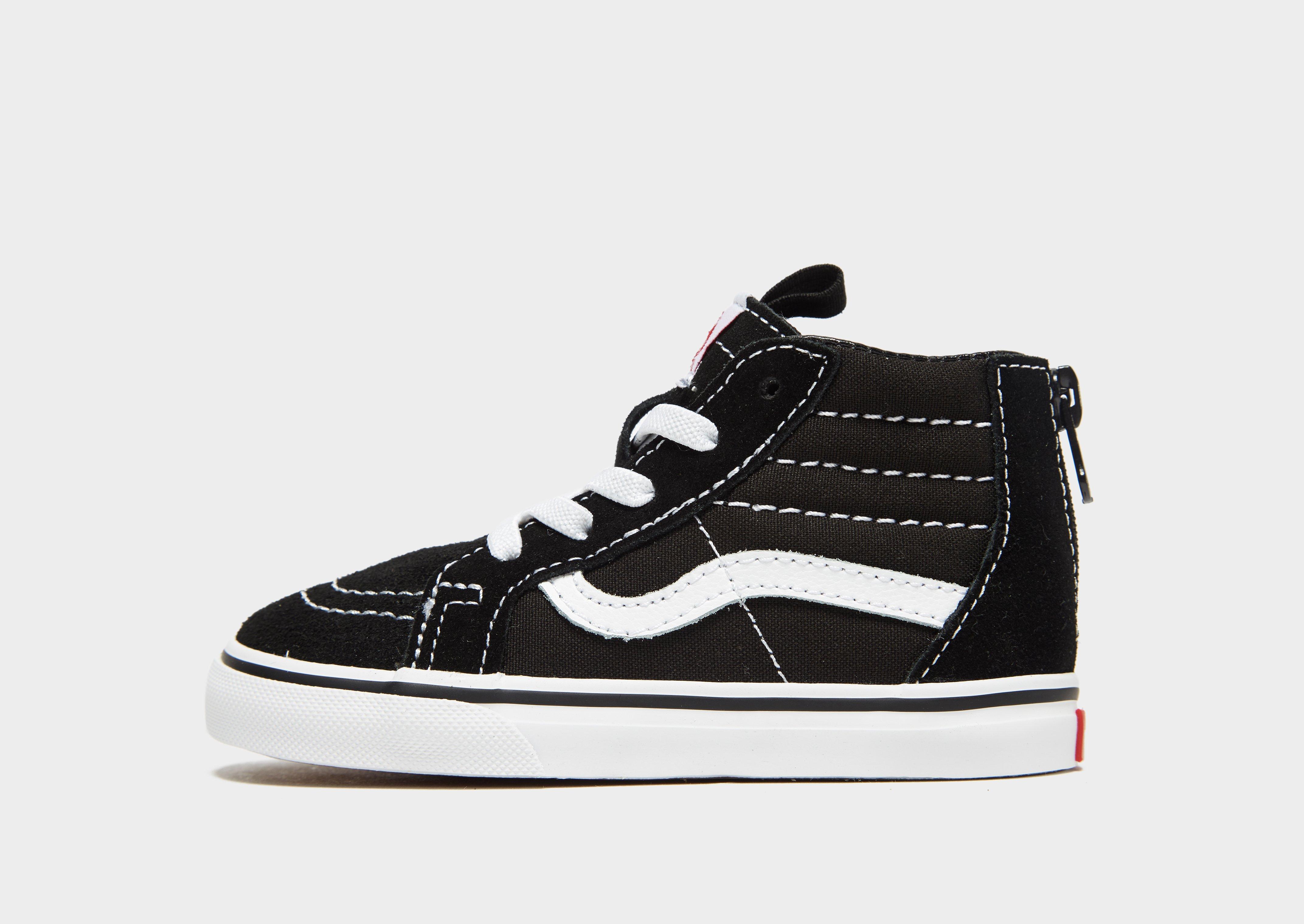 Black Vans Sk8-Hi Zip Infant | JD Sports UK