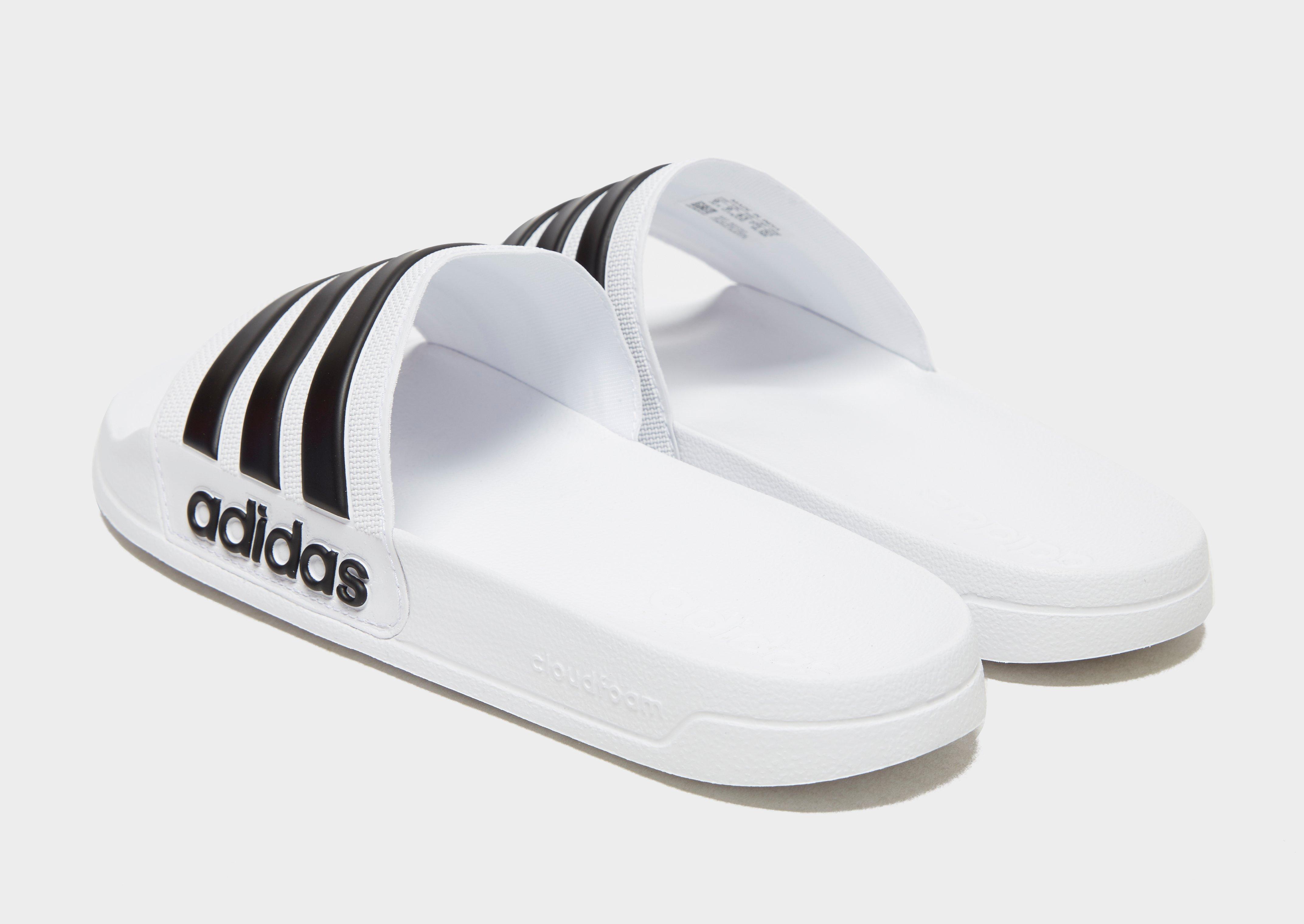 adidas cloudfoam slippers women's