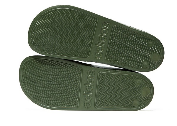 adidas cloudfoam adilette slides heren groen