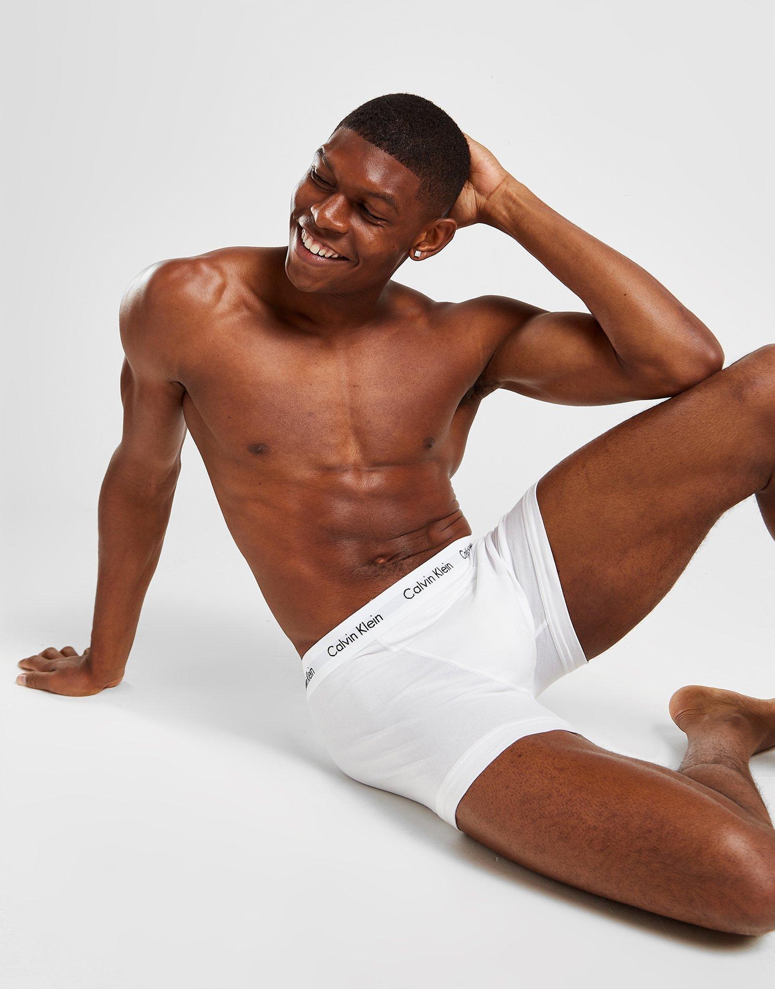 konsulent Presenter Mob Grå Calvin Klein Underwear 3 Pakke Underbukser Herre - JD Sports Danmark