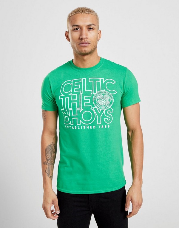 Official Team Celtic The Bhoys T-Paita Miehet