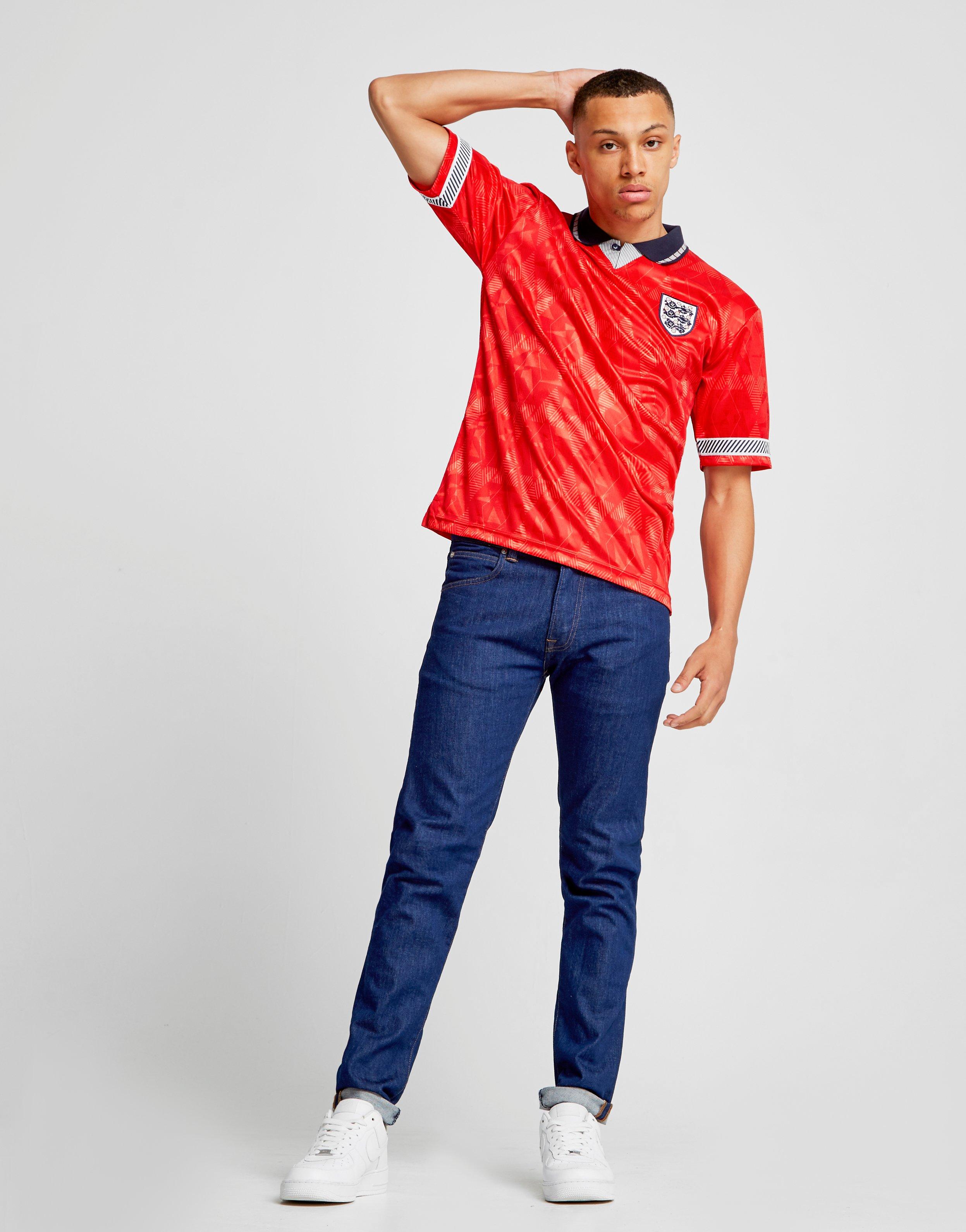 Score Draw England '90 World Cup Away Retro Shirt