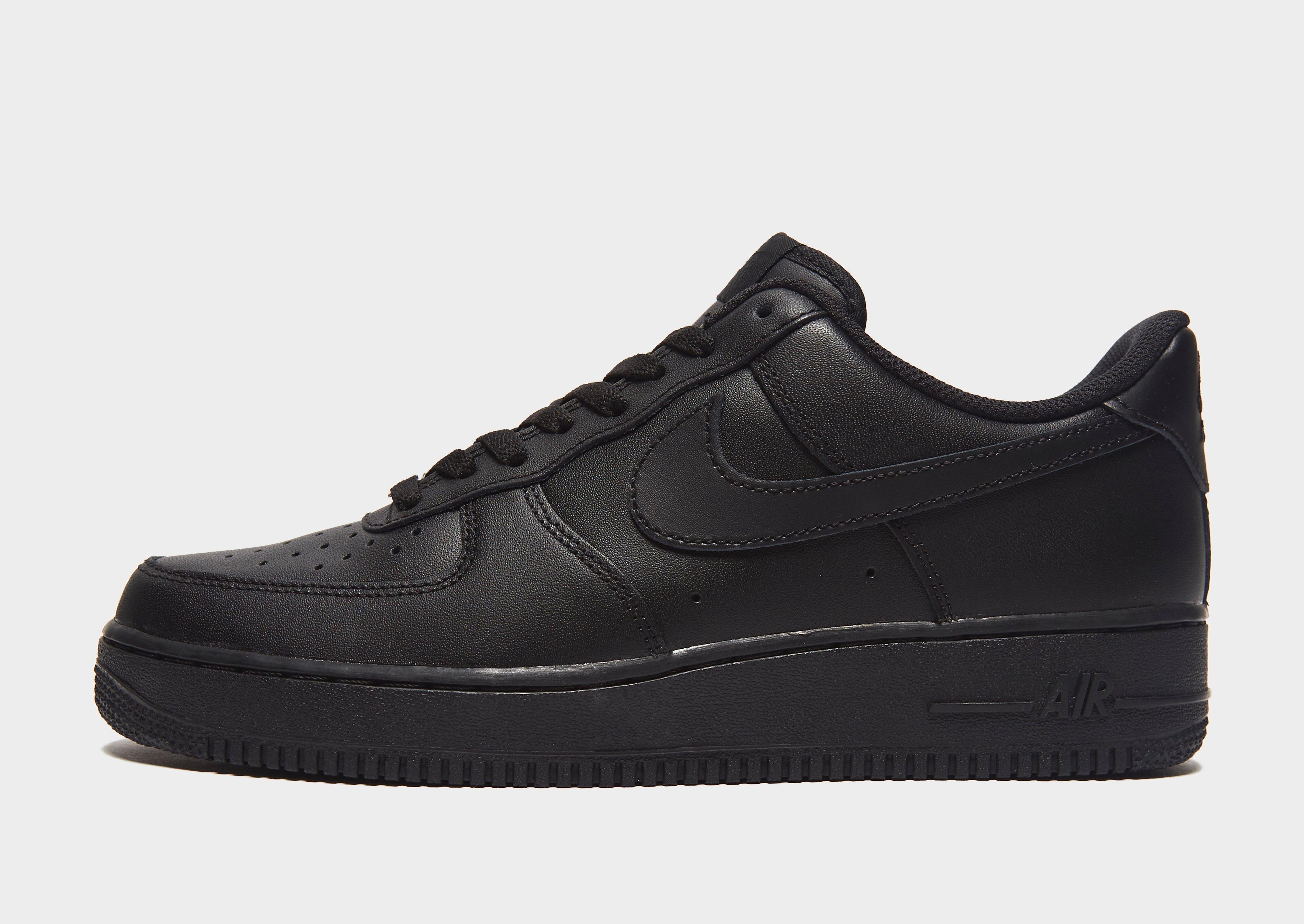 black nike airforce 1