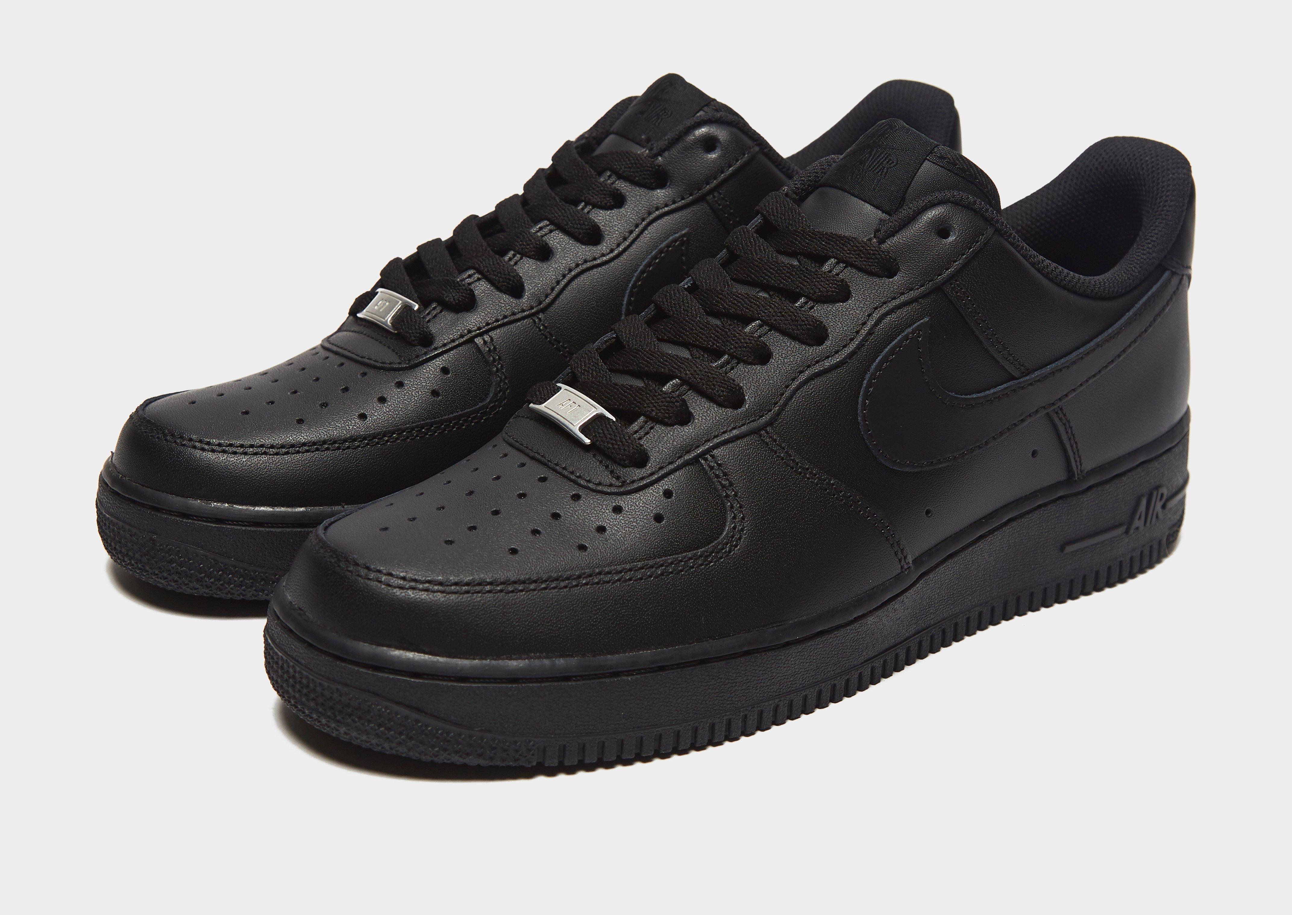 womens black air force 1