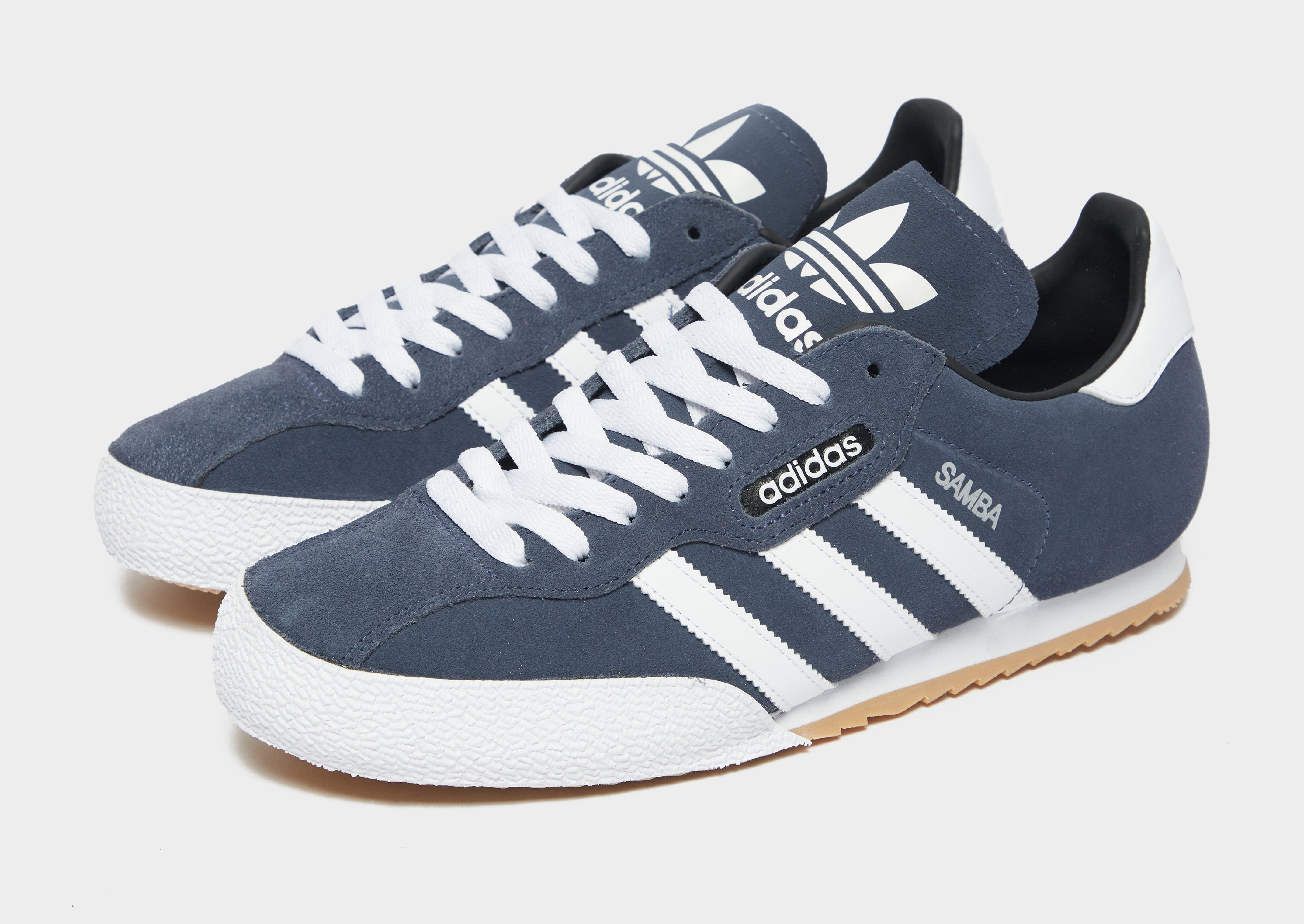 Blue adidas Originals Samba Super - JD Sports