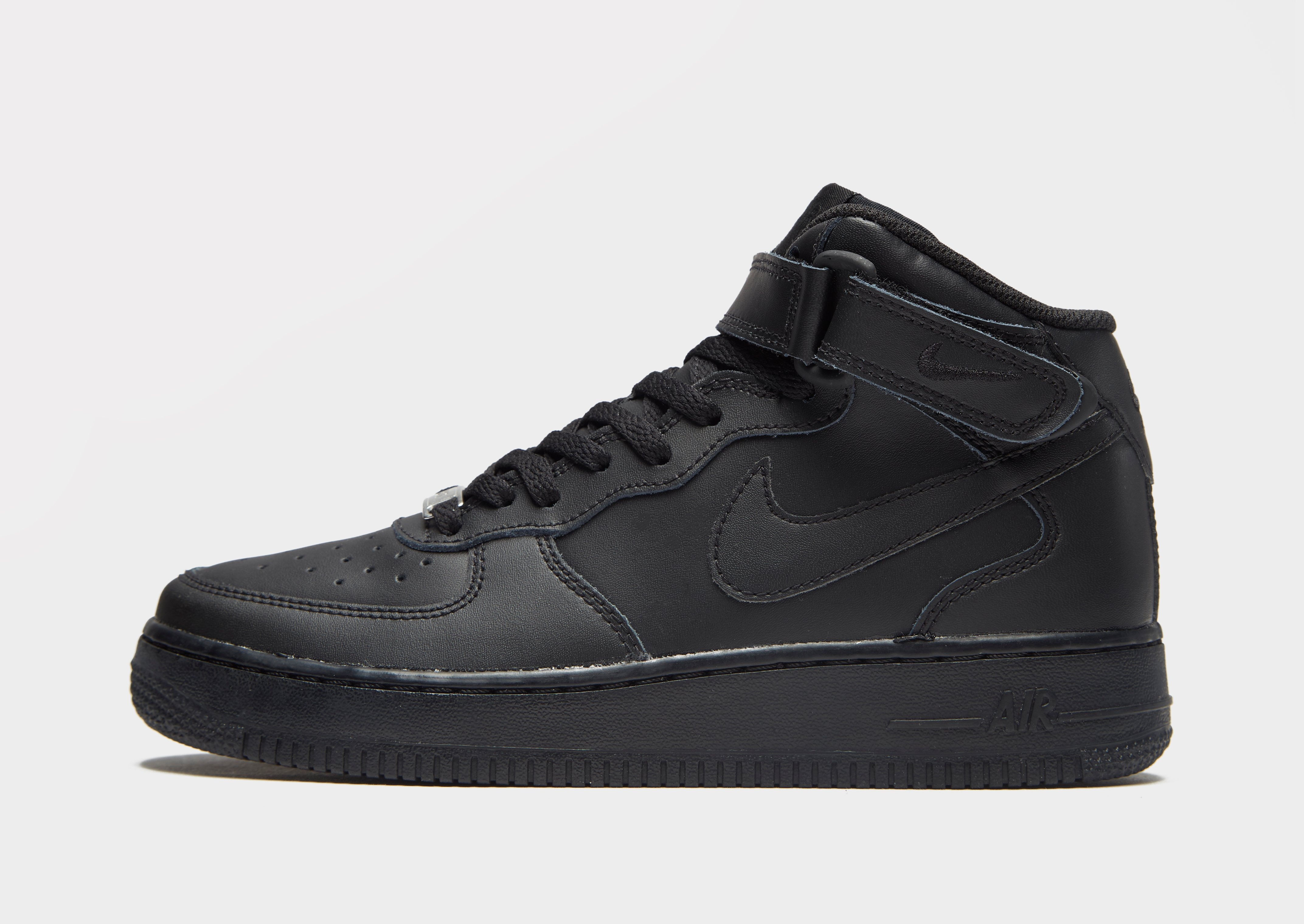 Nike Air Force Mid negras - Sports