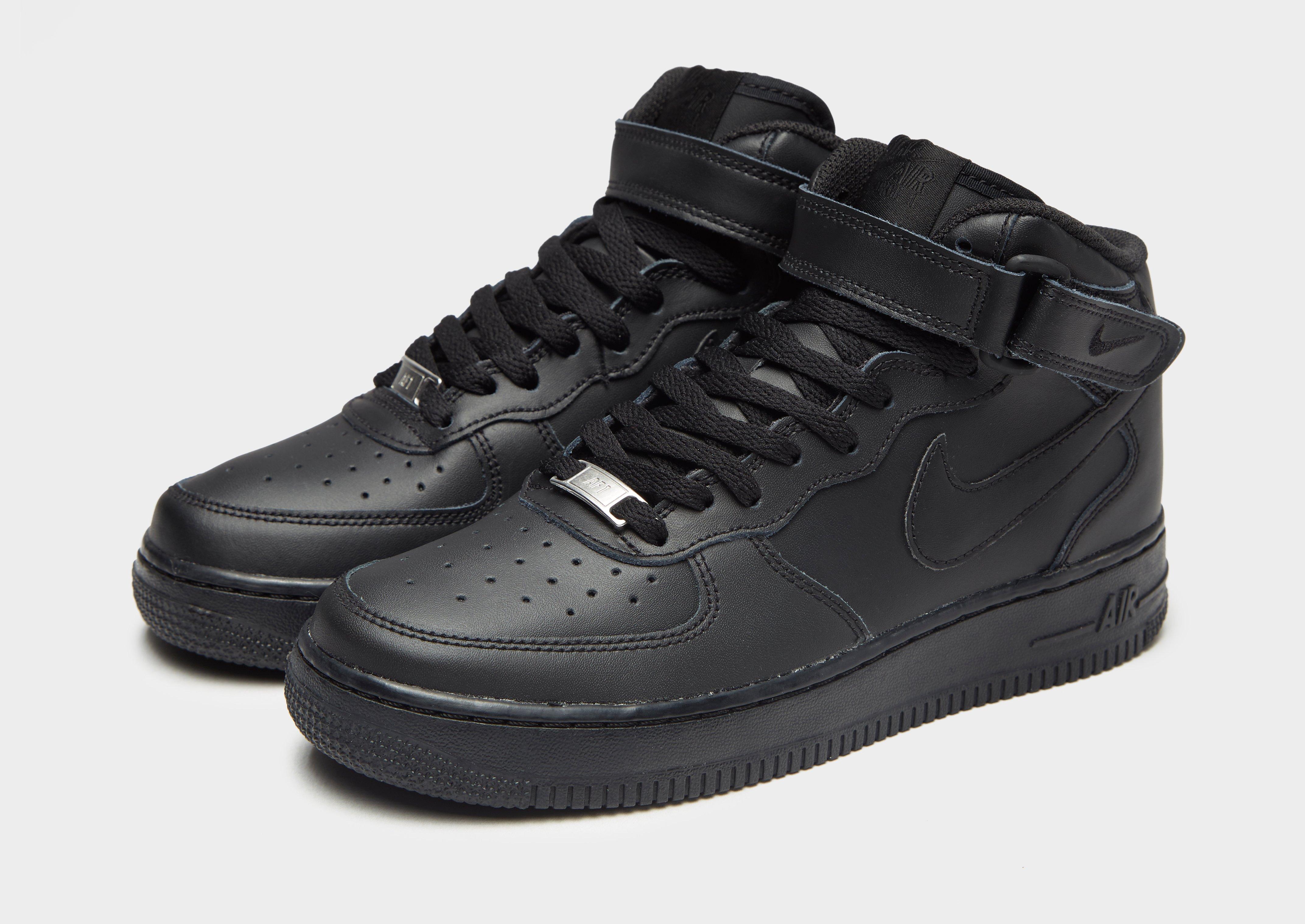 Nike Air Jordan 1 noir black taille 43 9.5 US 8.5 UK High montante noire