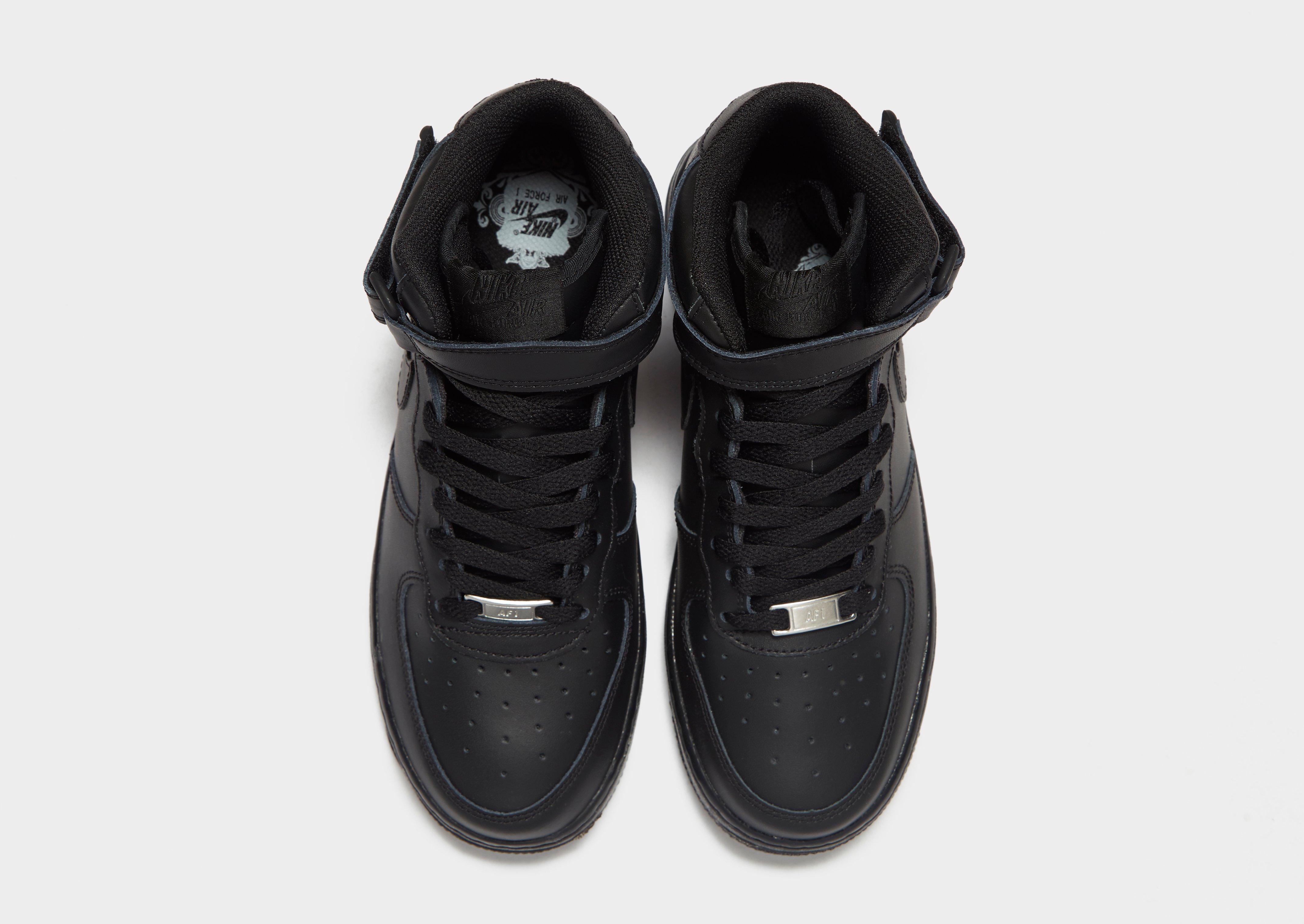 Mid air force hot sale ones black