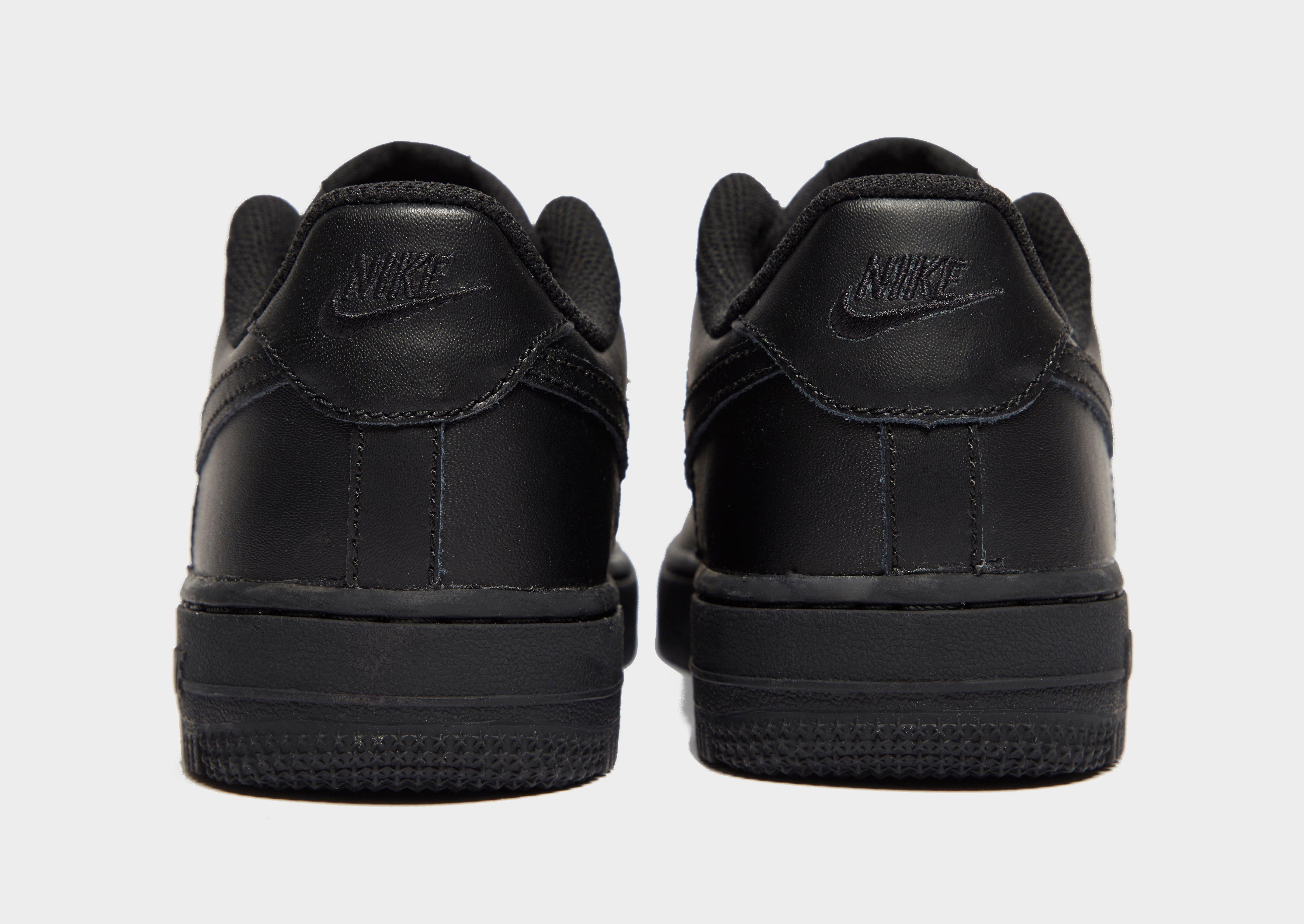 nike air force 1 black children's