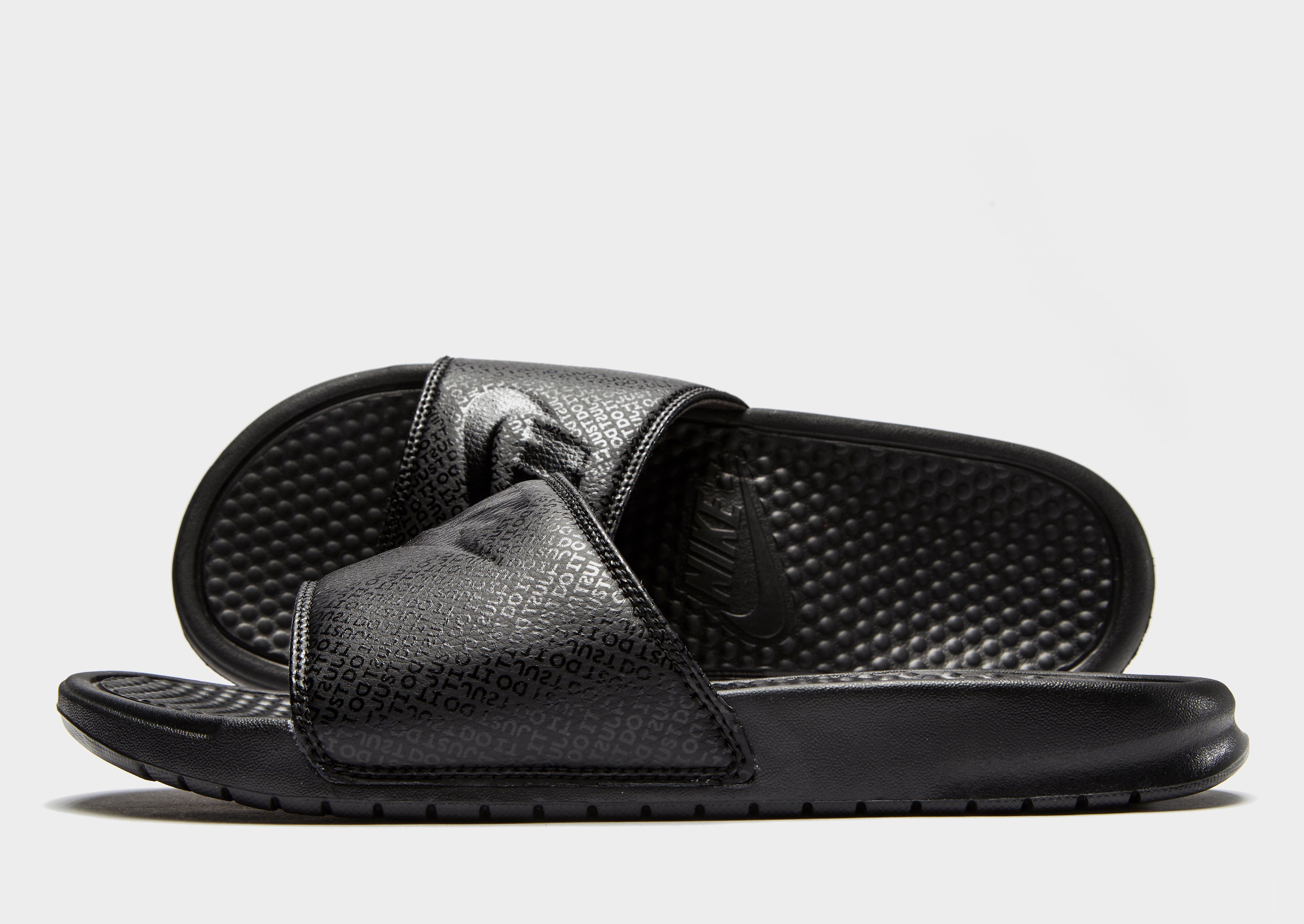 padded nike slides