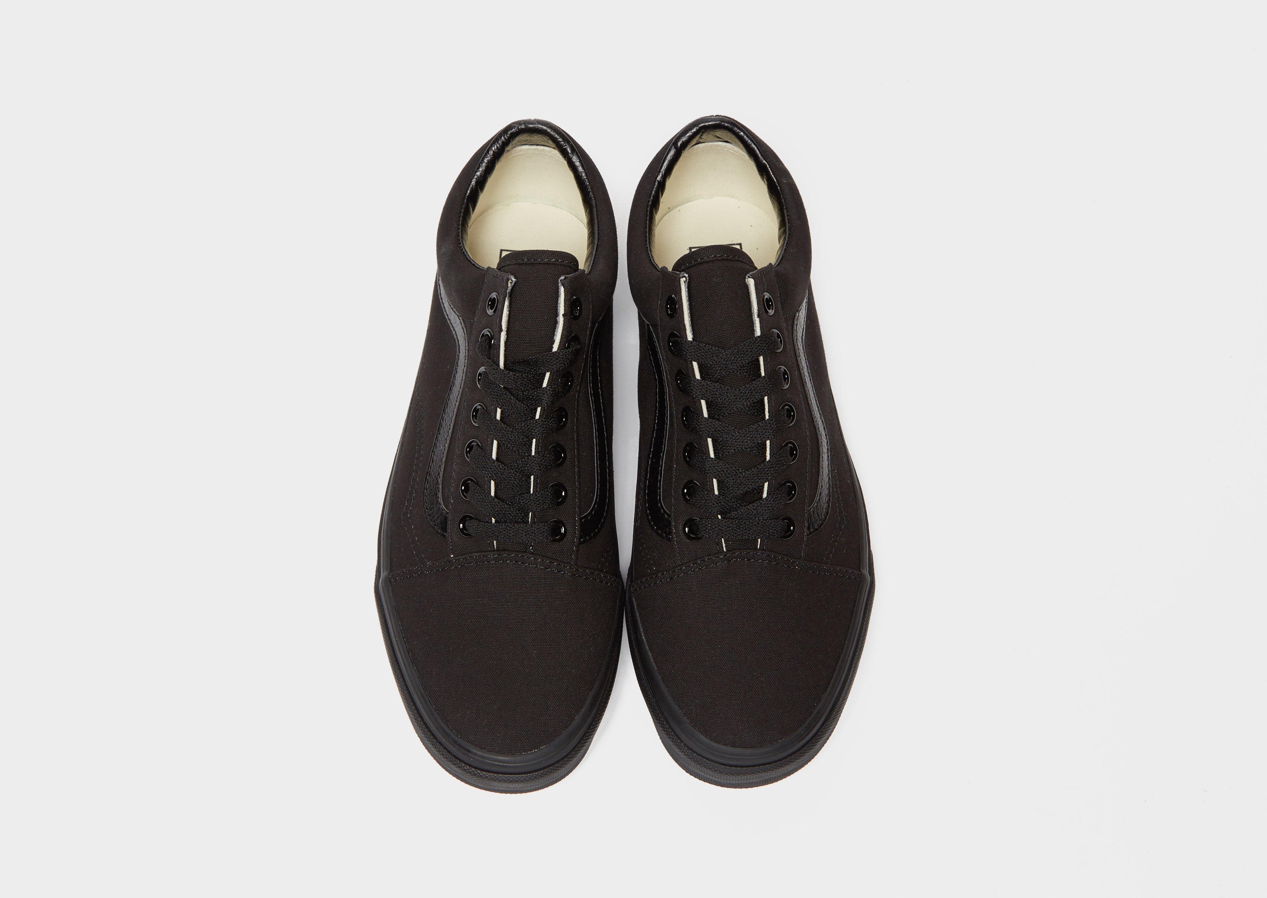 Vans old clearance school all black