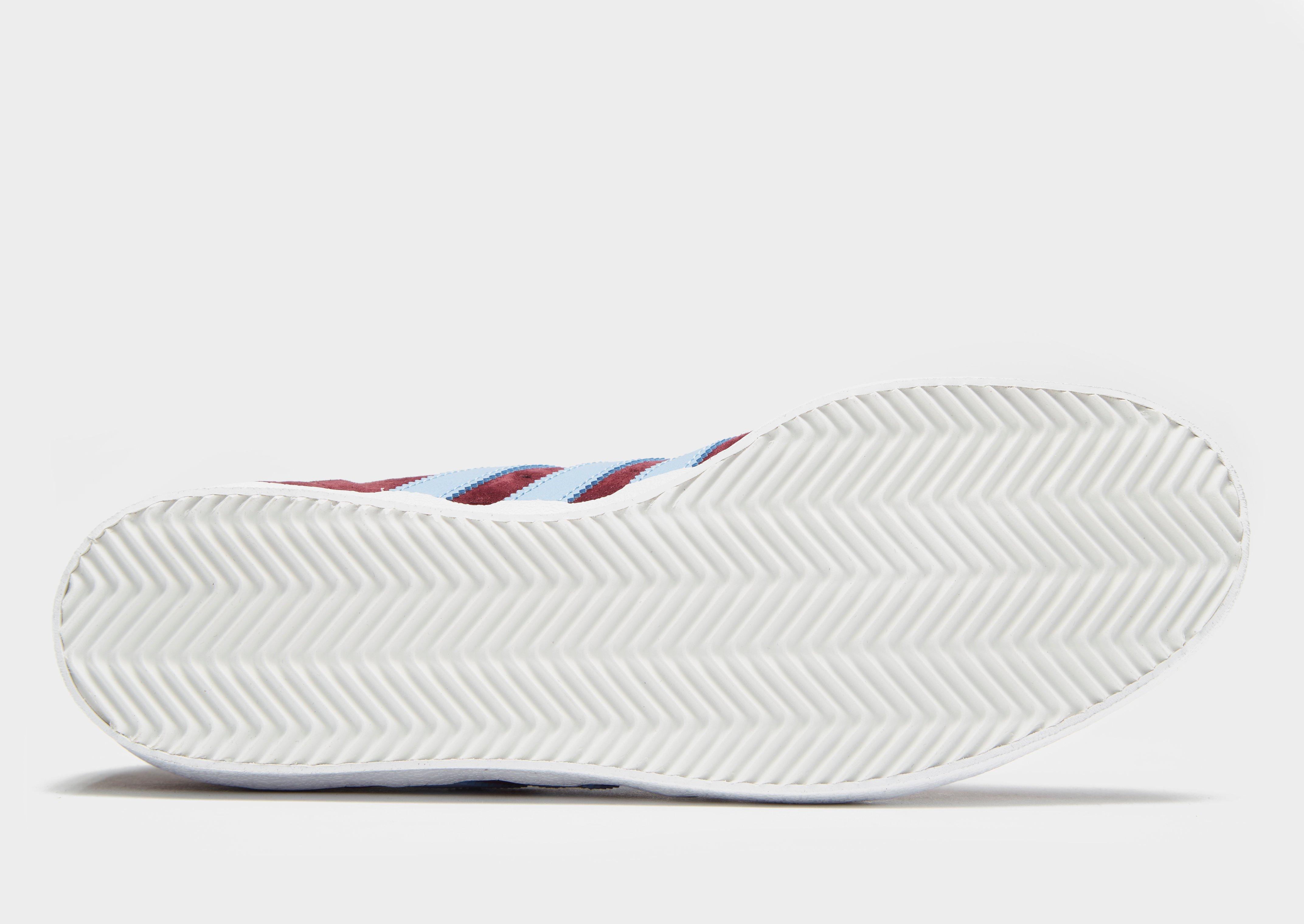 jd sports claret and blue trainers