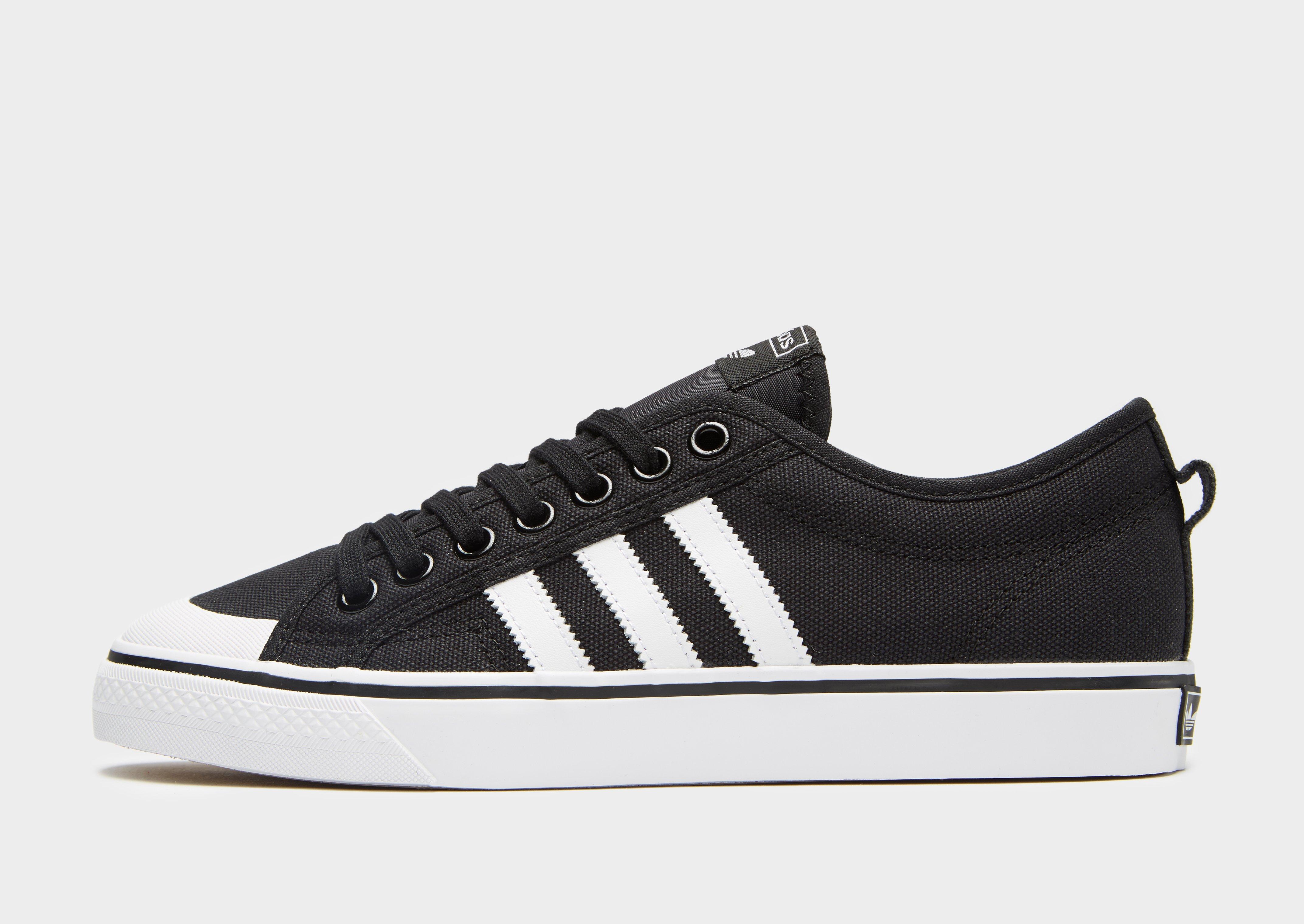adidas nizza low black