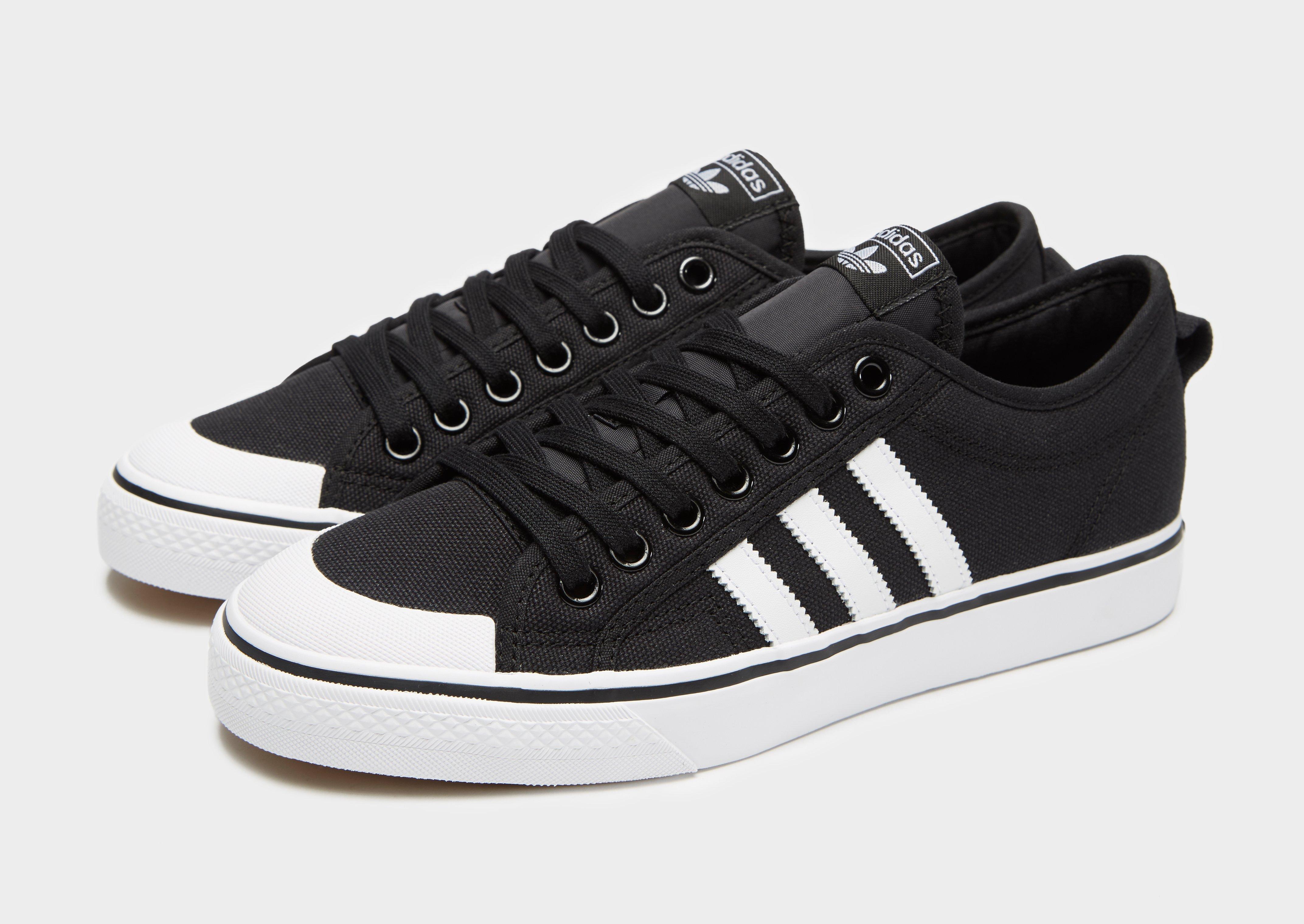 adidas originals nizza lo black