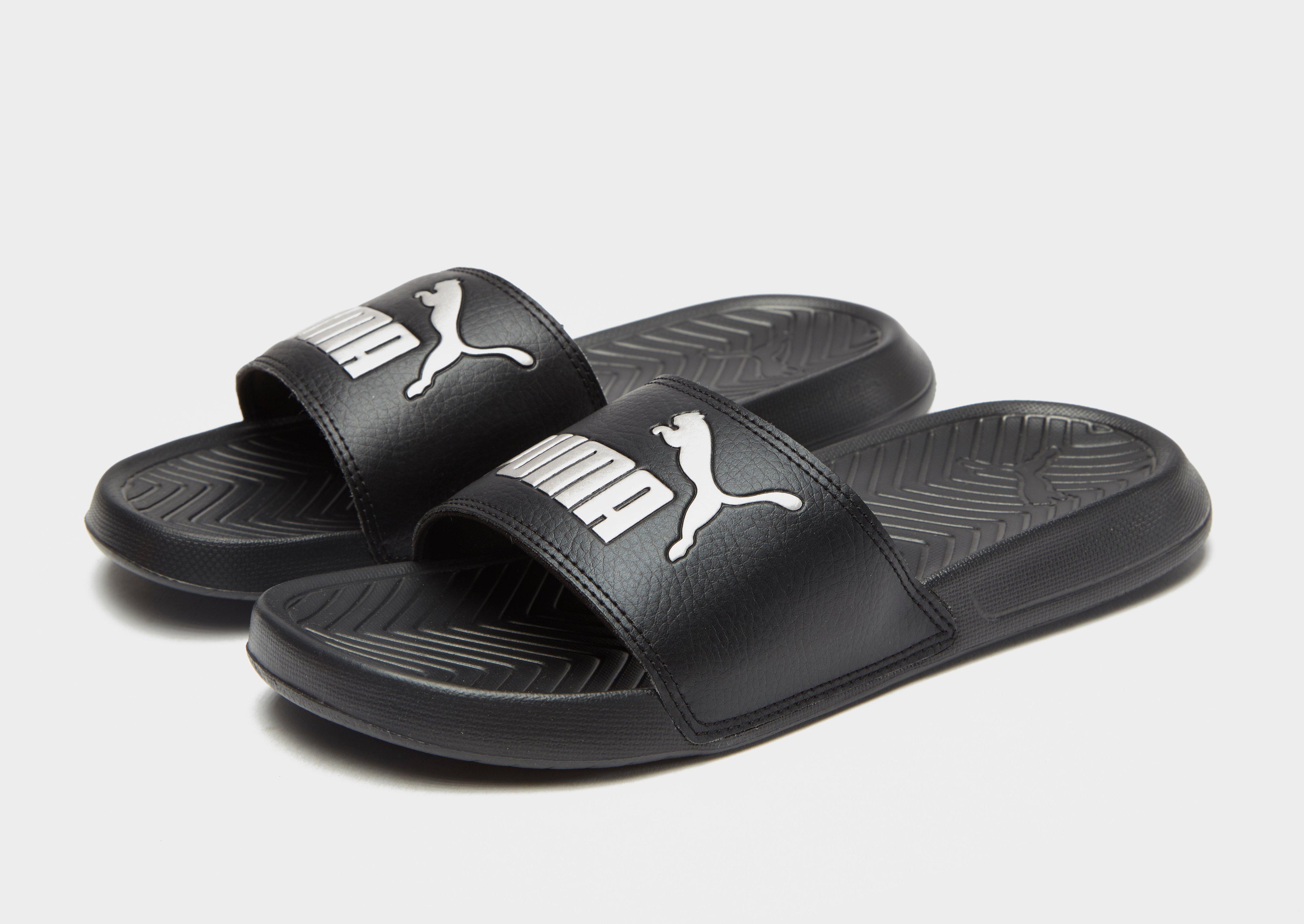 puma reflective slides