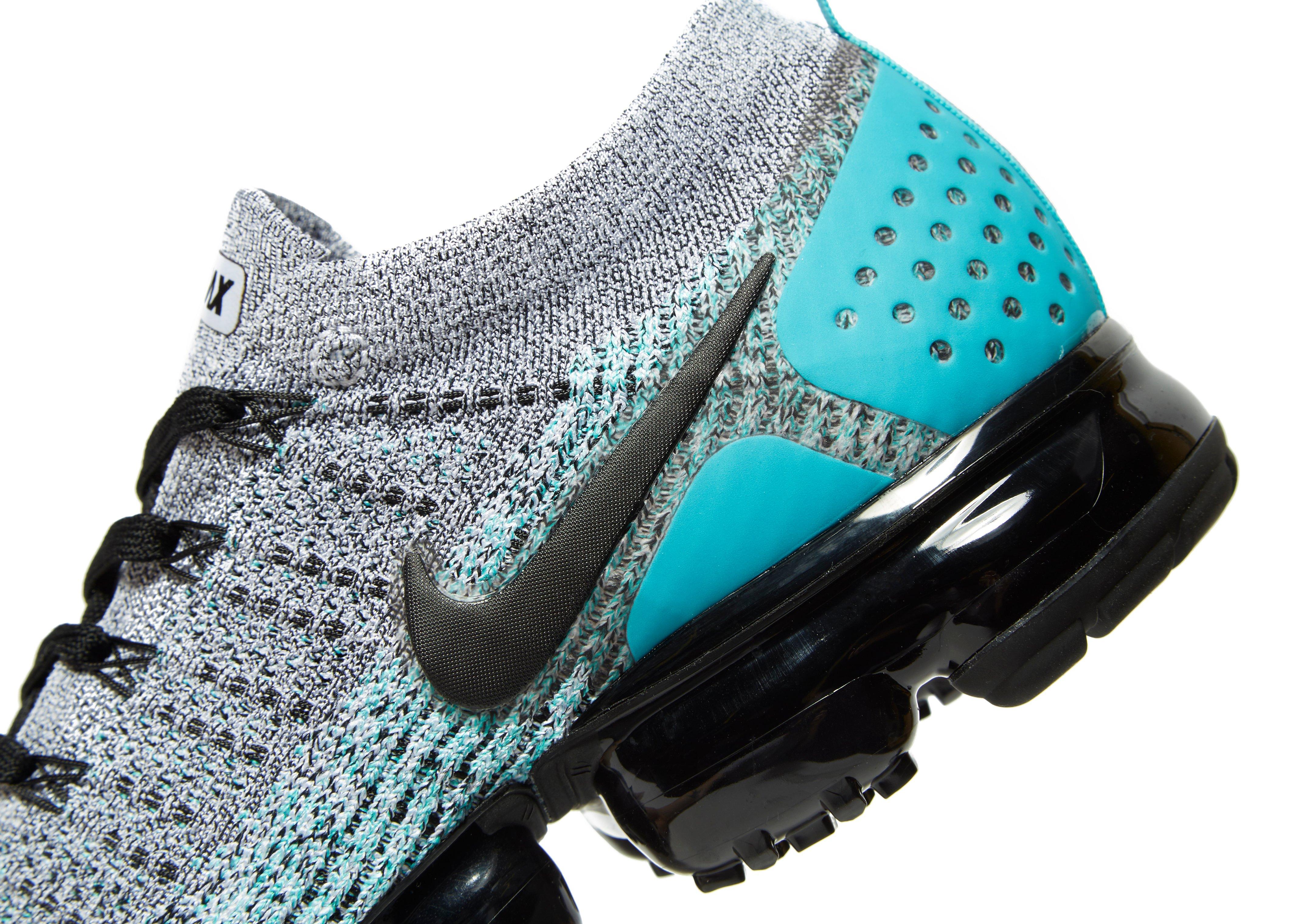 2019 Nike Air VaporMax Flyknit 2 BlackPurple Blue 942842